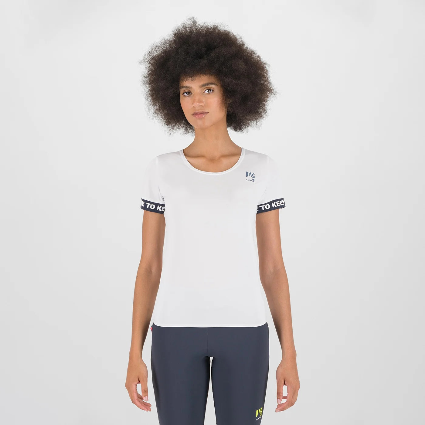 bright white/ombre blue Easyfrizz T-Shirt W