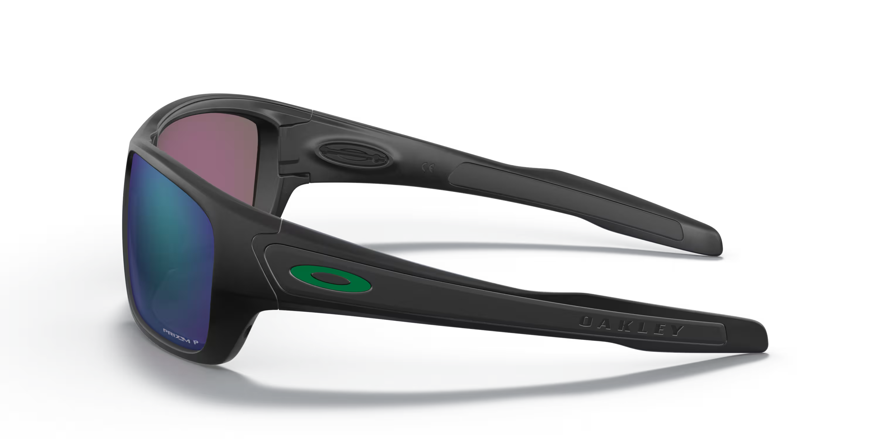Turbine - Matte Black/Prizm jade polarized Lenses
