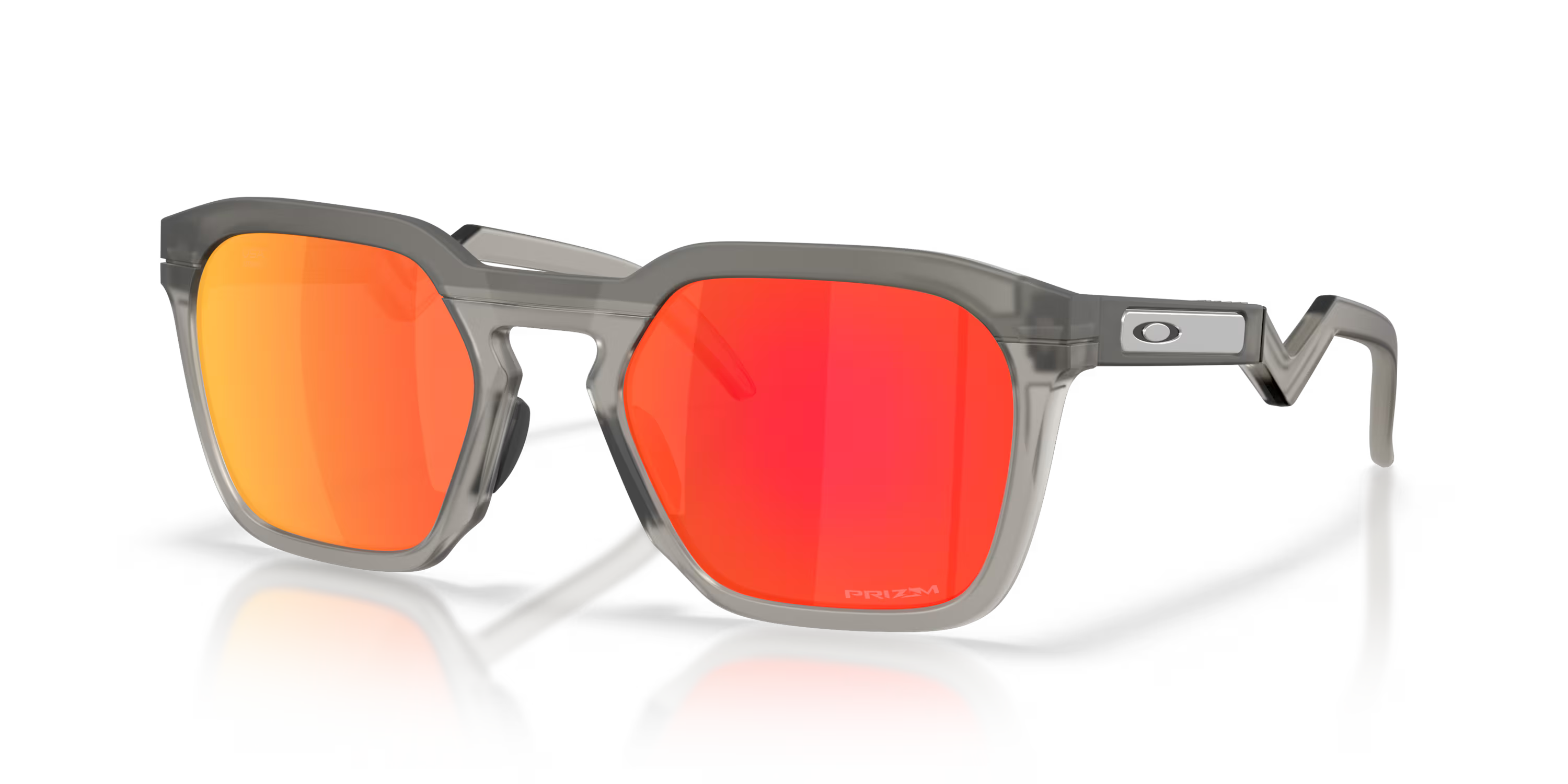 HSTN SQ - Matte Grey Smoke Frame/Prizm Ruby Lenses