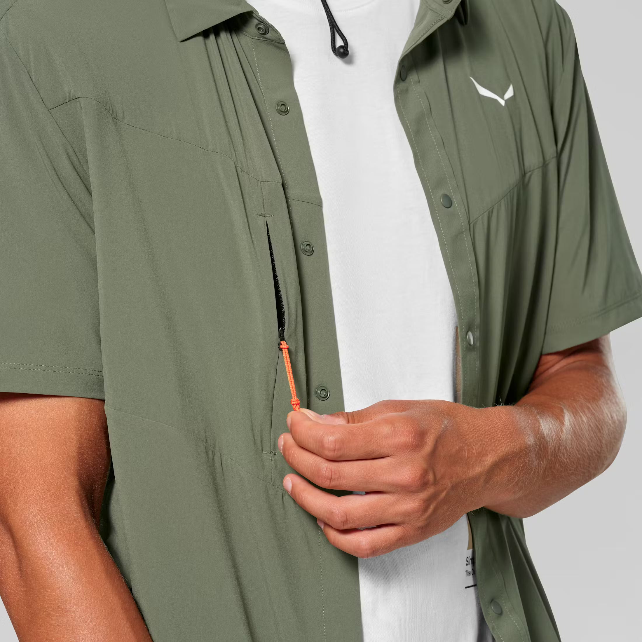Puez Short Sleeve Shirt Man