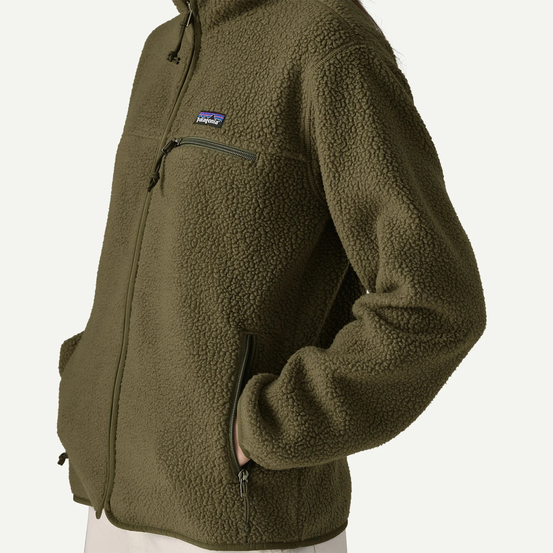 Retro Pile Fleece Jacket Wmn