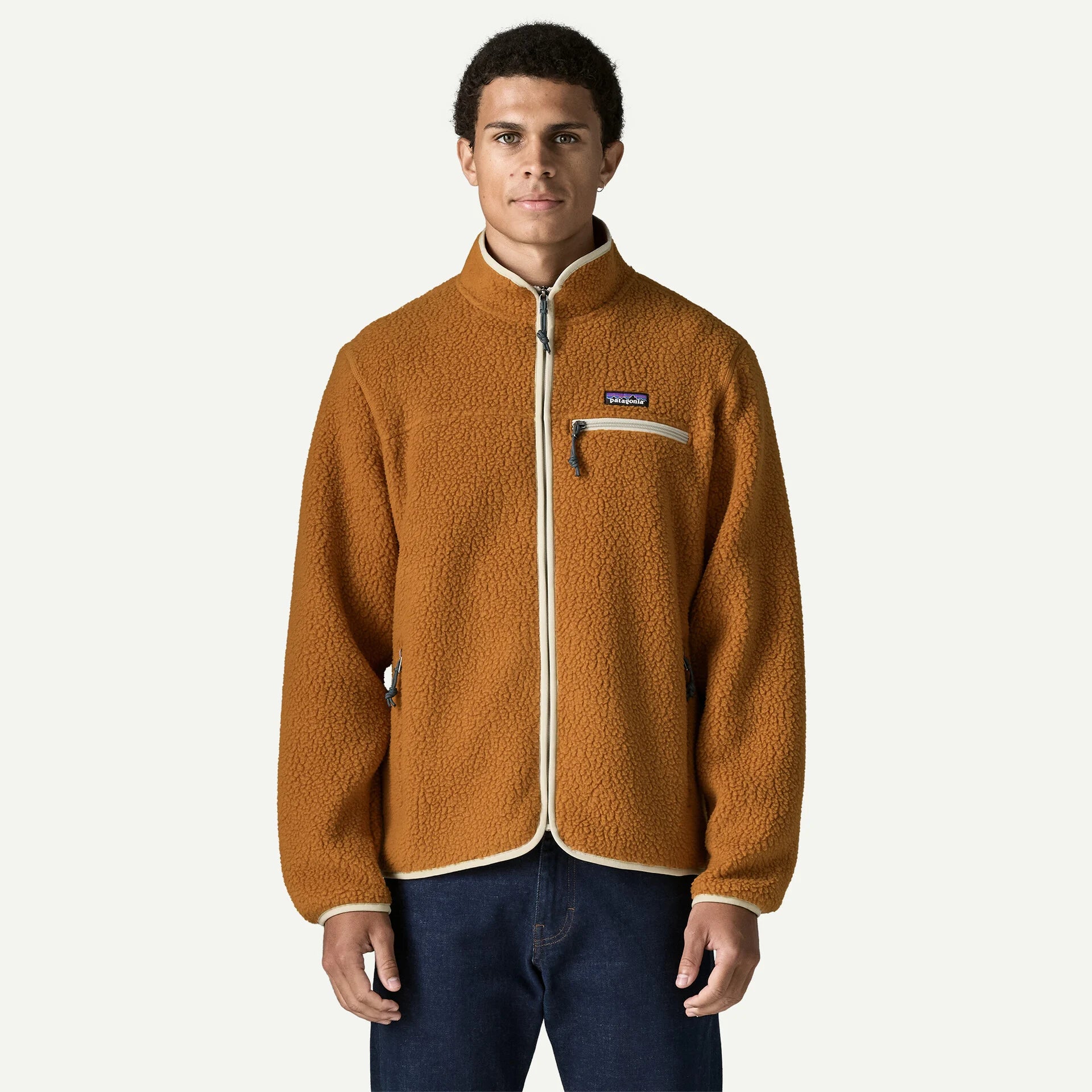 Retro Pile Fleece Jacket Man