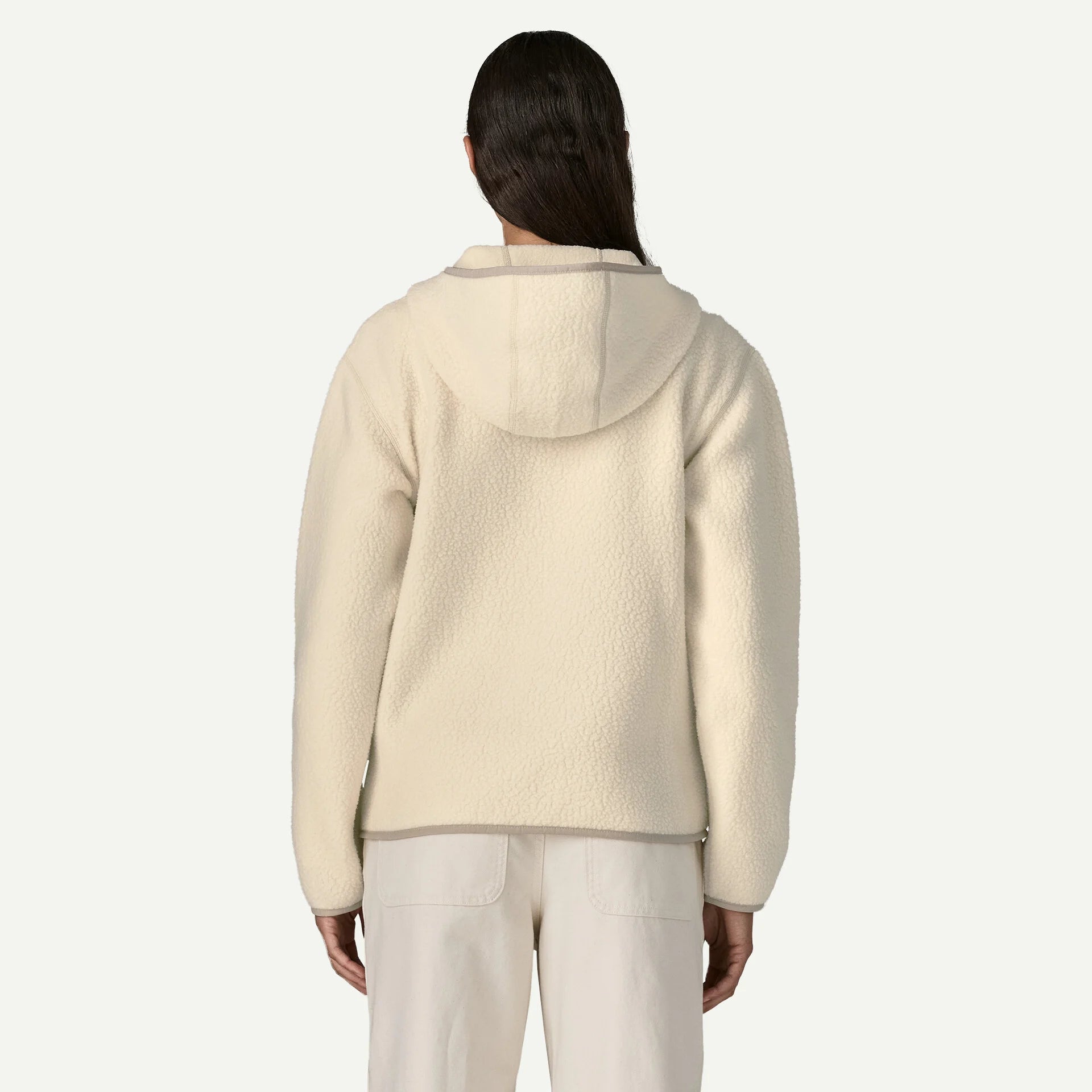 Retro Pile Fleece Hoody Wmn