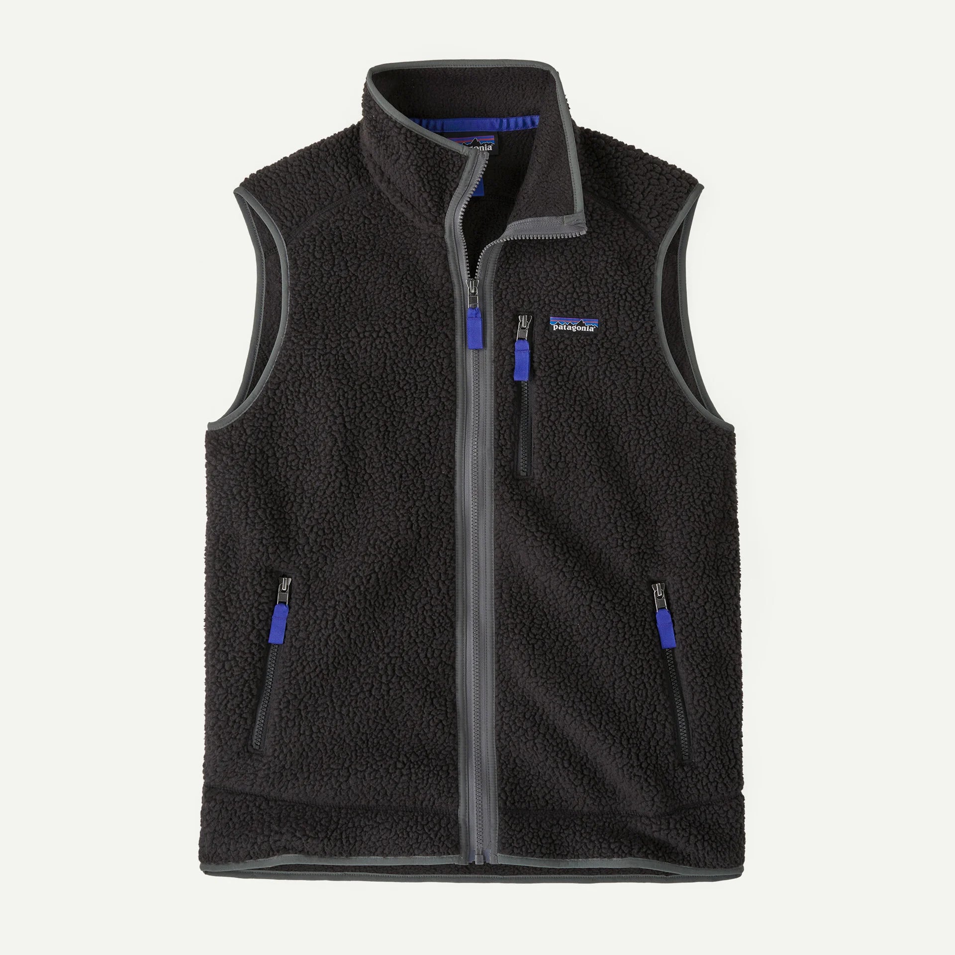 black/forge grey Retro Pile Vest Man