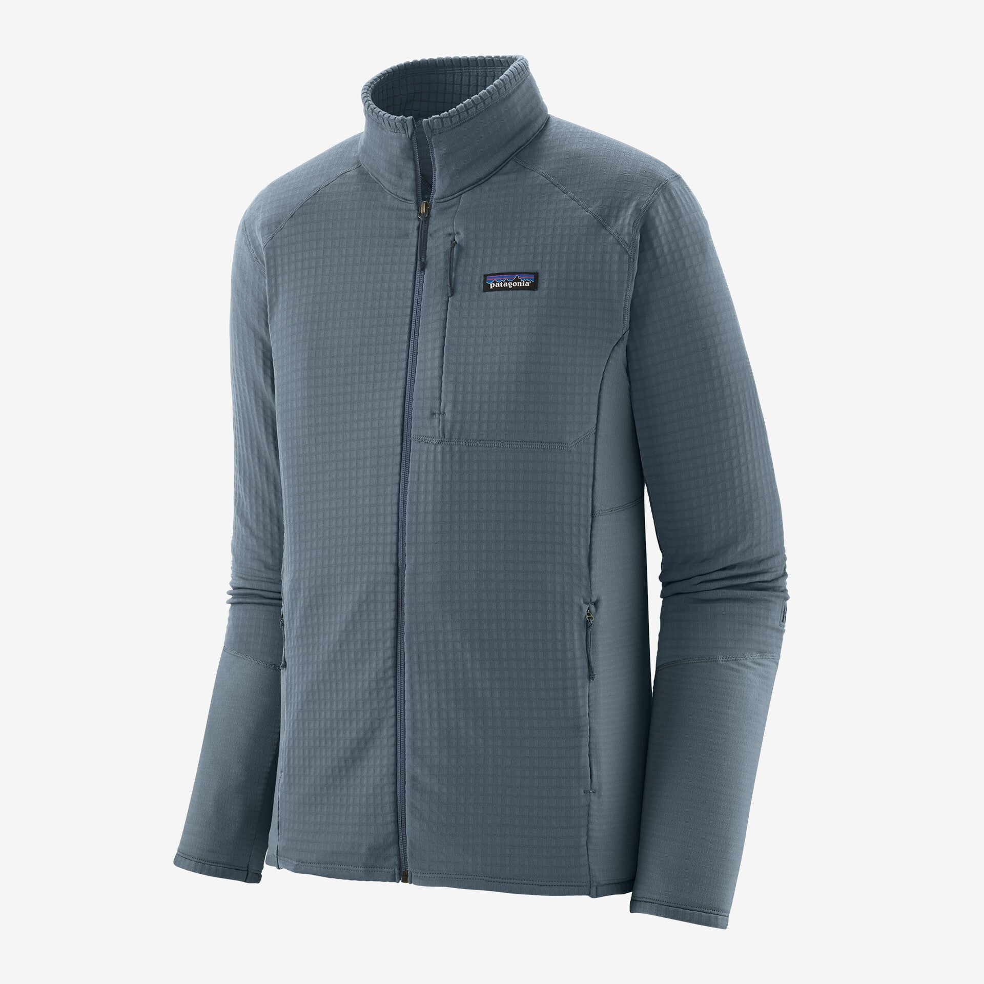 utility blue R1 Fleece Jacket Man