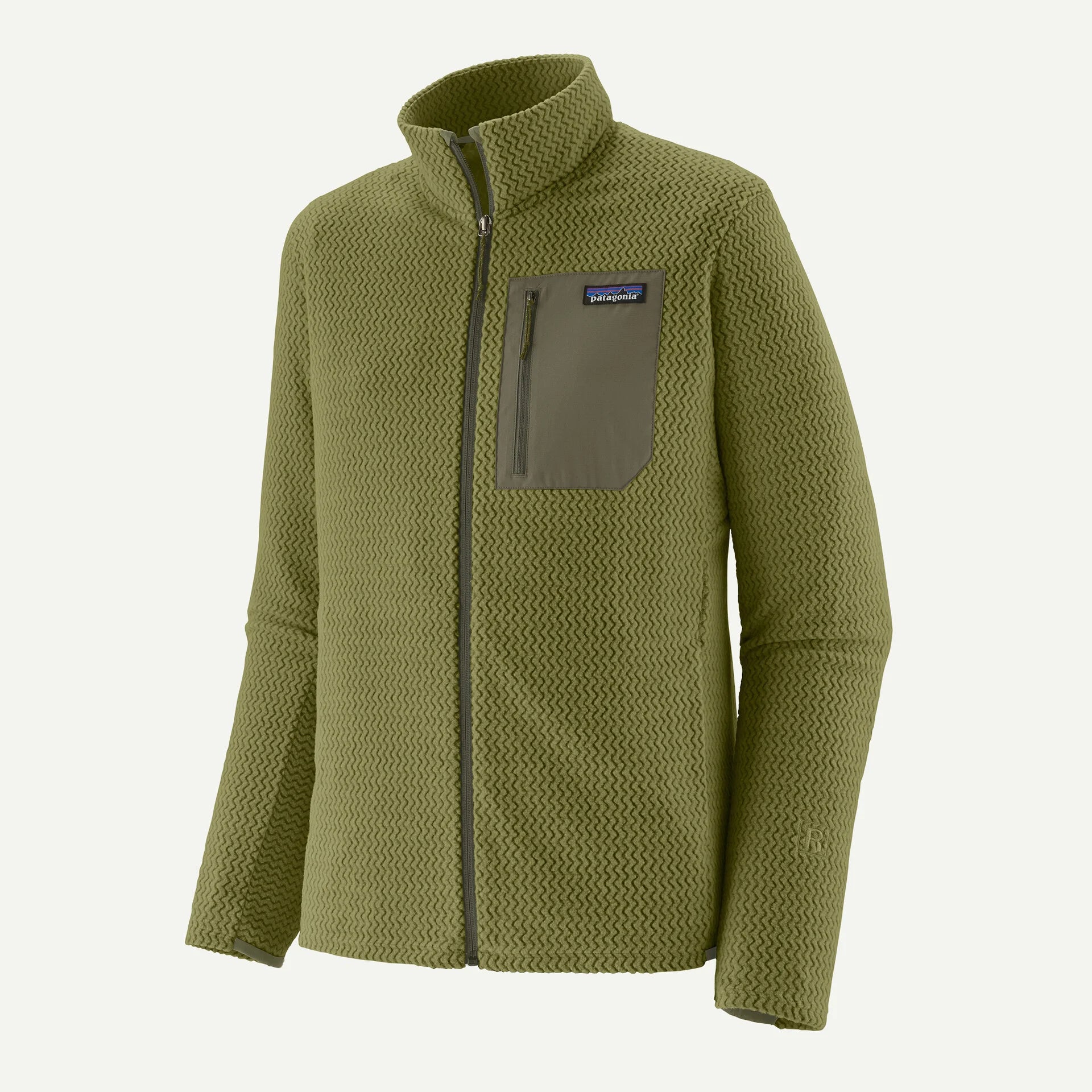 caper green R1 Air Fleece Jacket Man