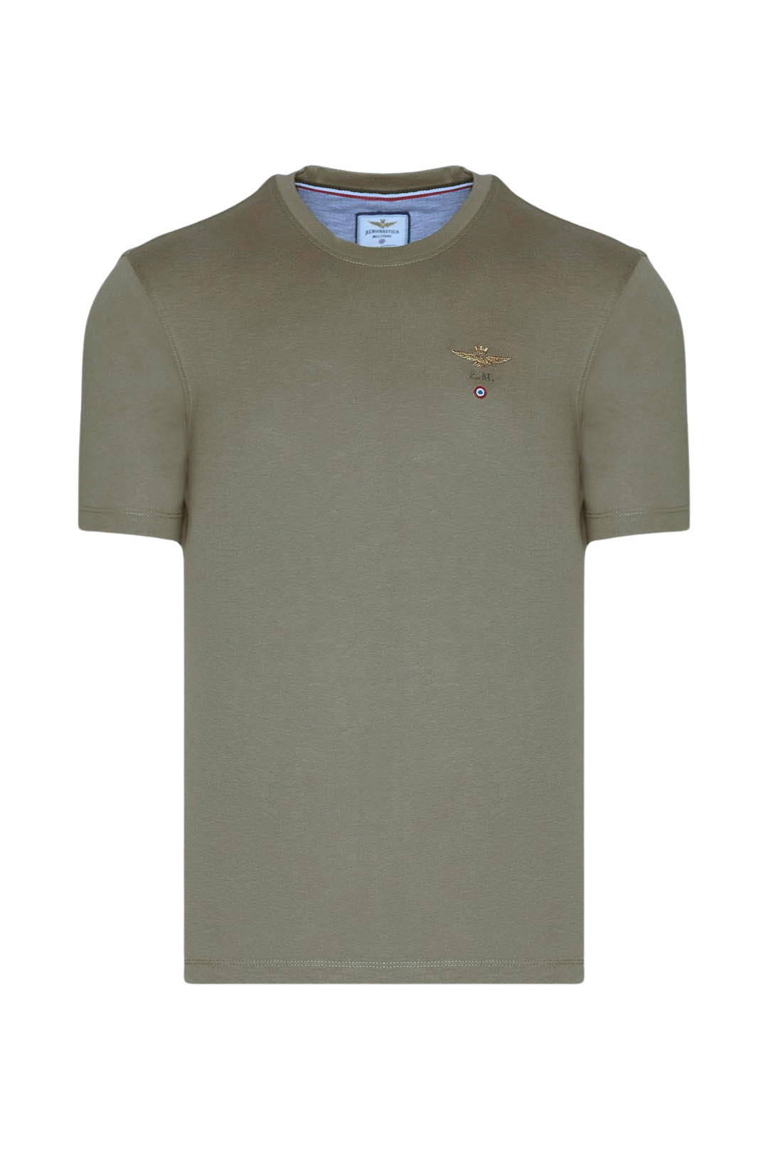 green Basic short sleeve cotton t-shirt M