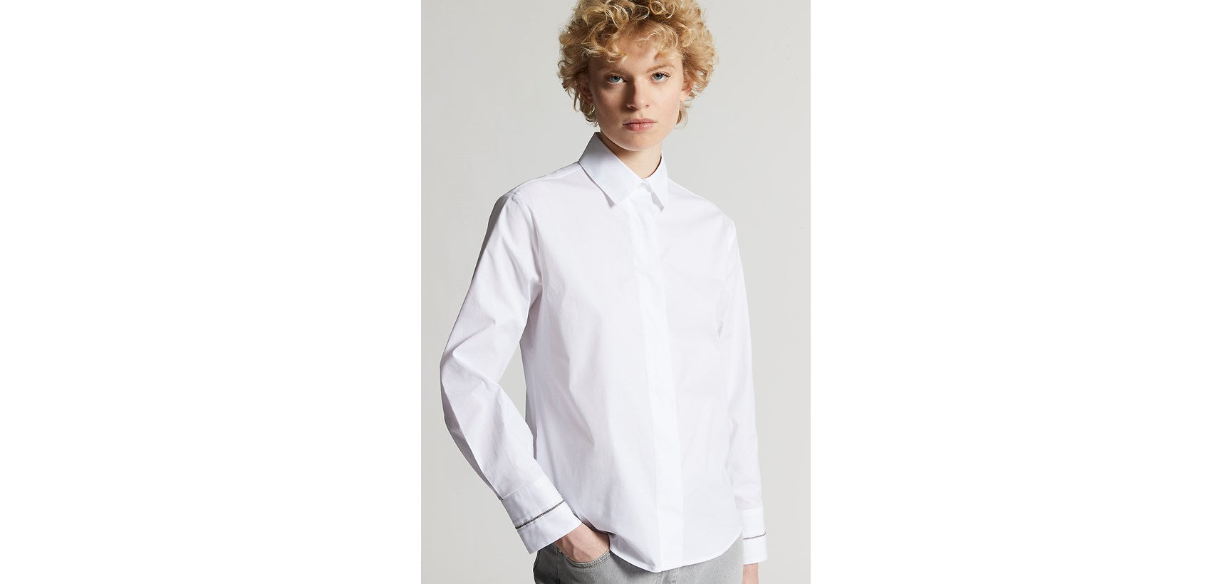 Camicia Popeline Stretch W