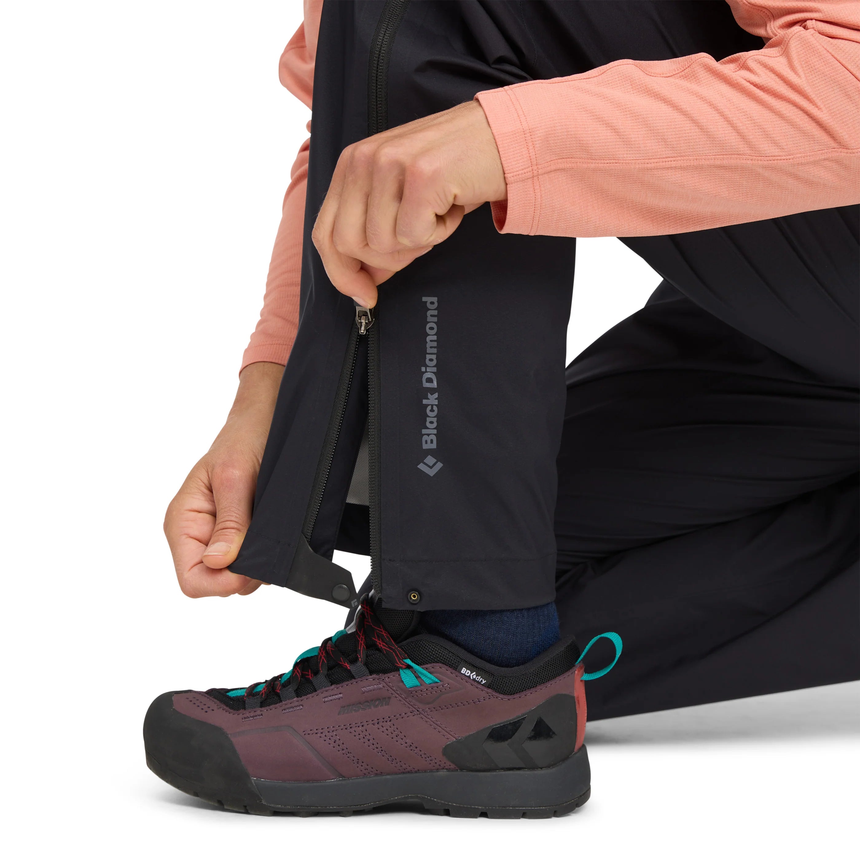 Fineline Stretch Full Zip Pants W