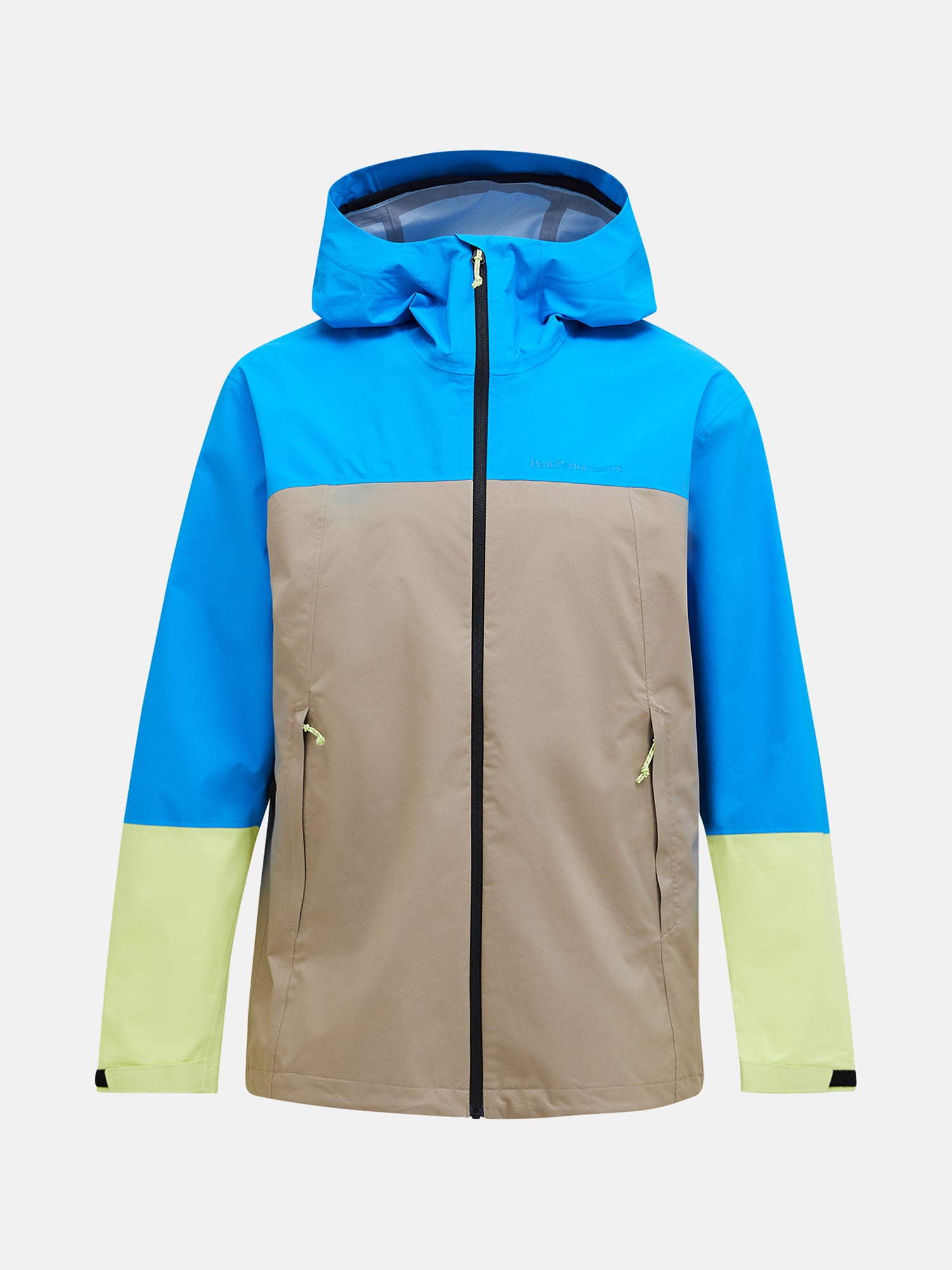brilliant blue/avid beige Trail Hipe 3 L Shell Jacket Man