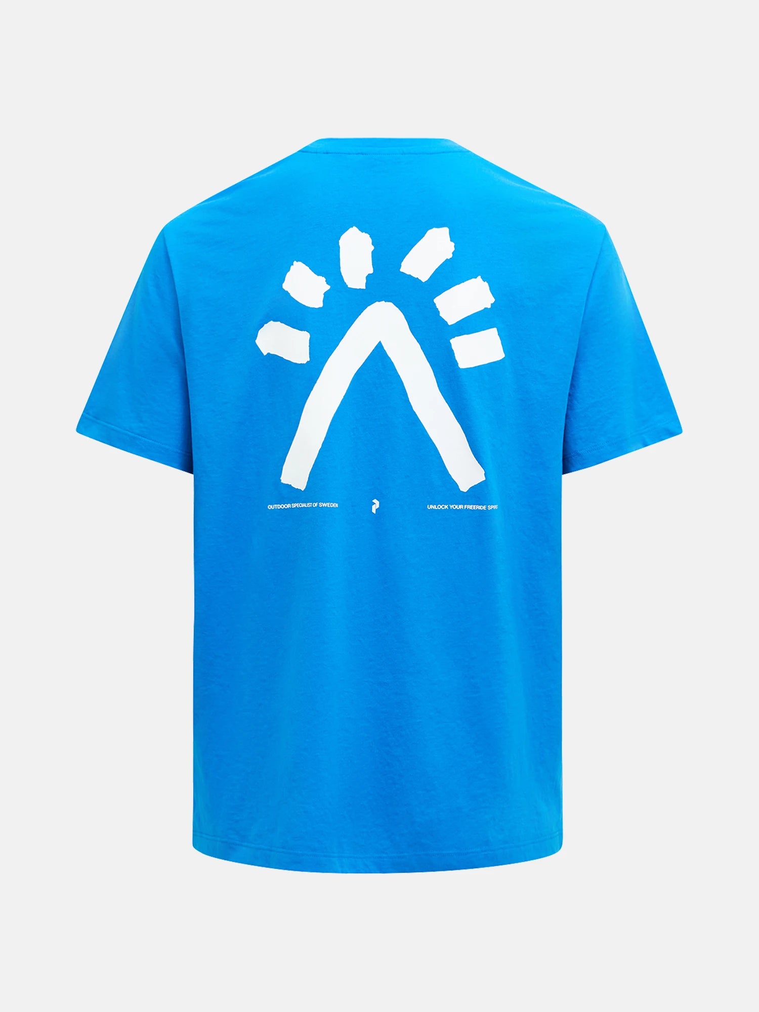 brilliant blue Explore Graphic Tee Man