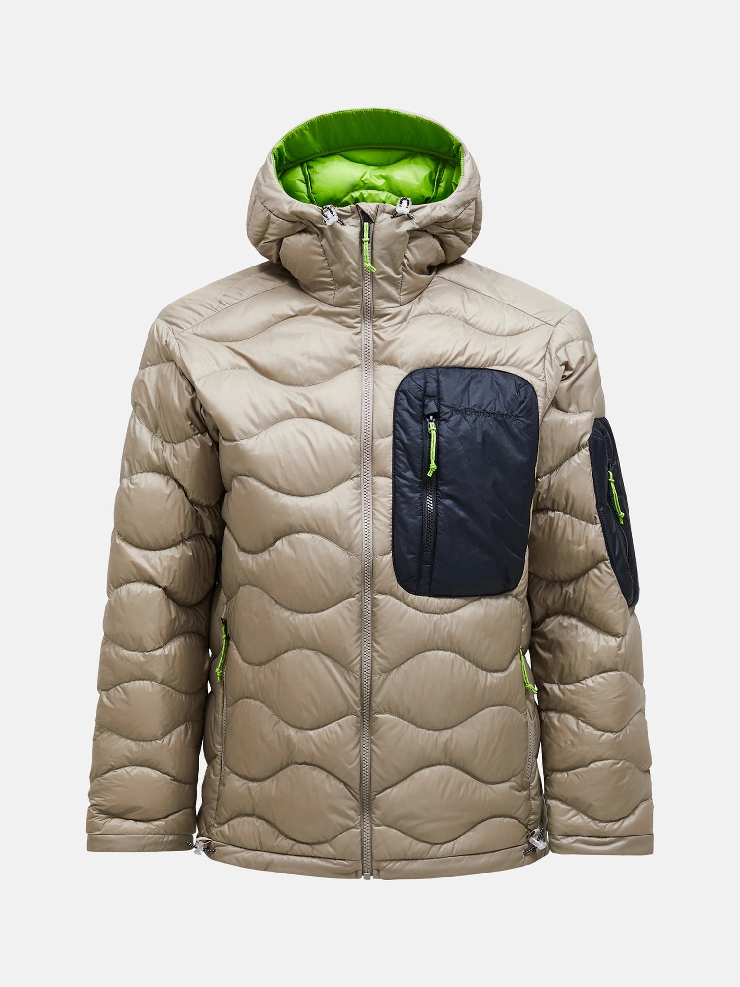 avid beige/black Helium Utility Down Hood Jkt M