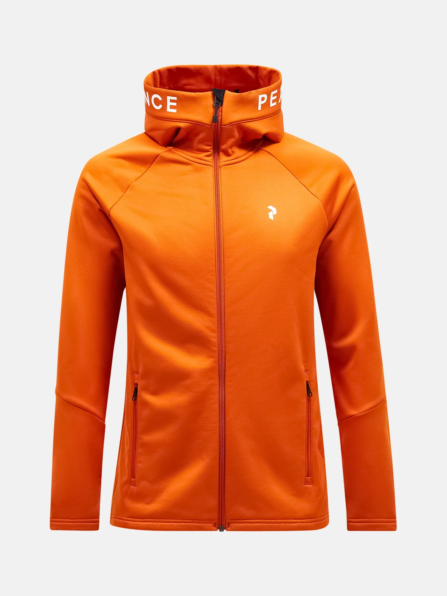 gold flame Rider Zip Hood M