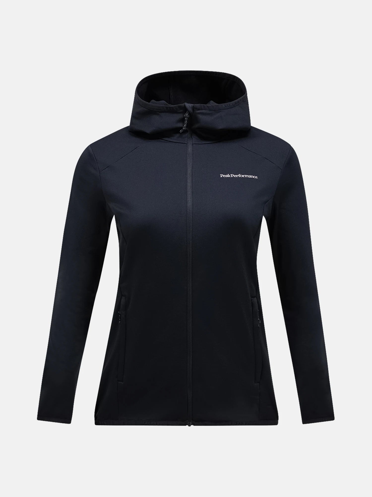 black Light Zip Hood Wmn