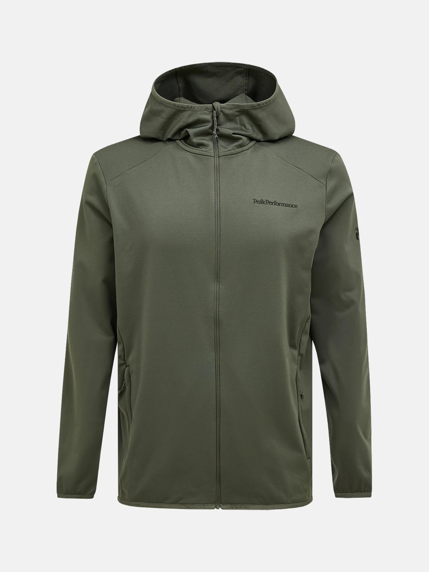 pine needle Light Zip Hood Man