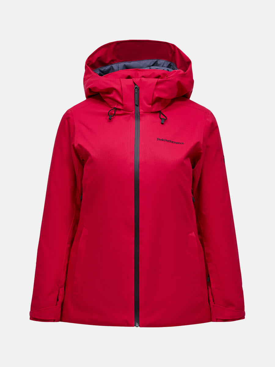 tech burgundy Anima Insulated Jacket W
