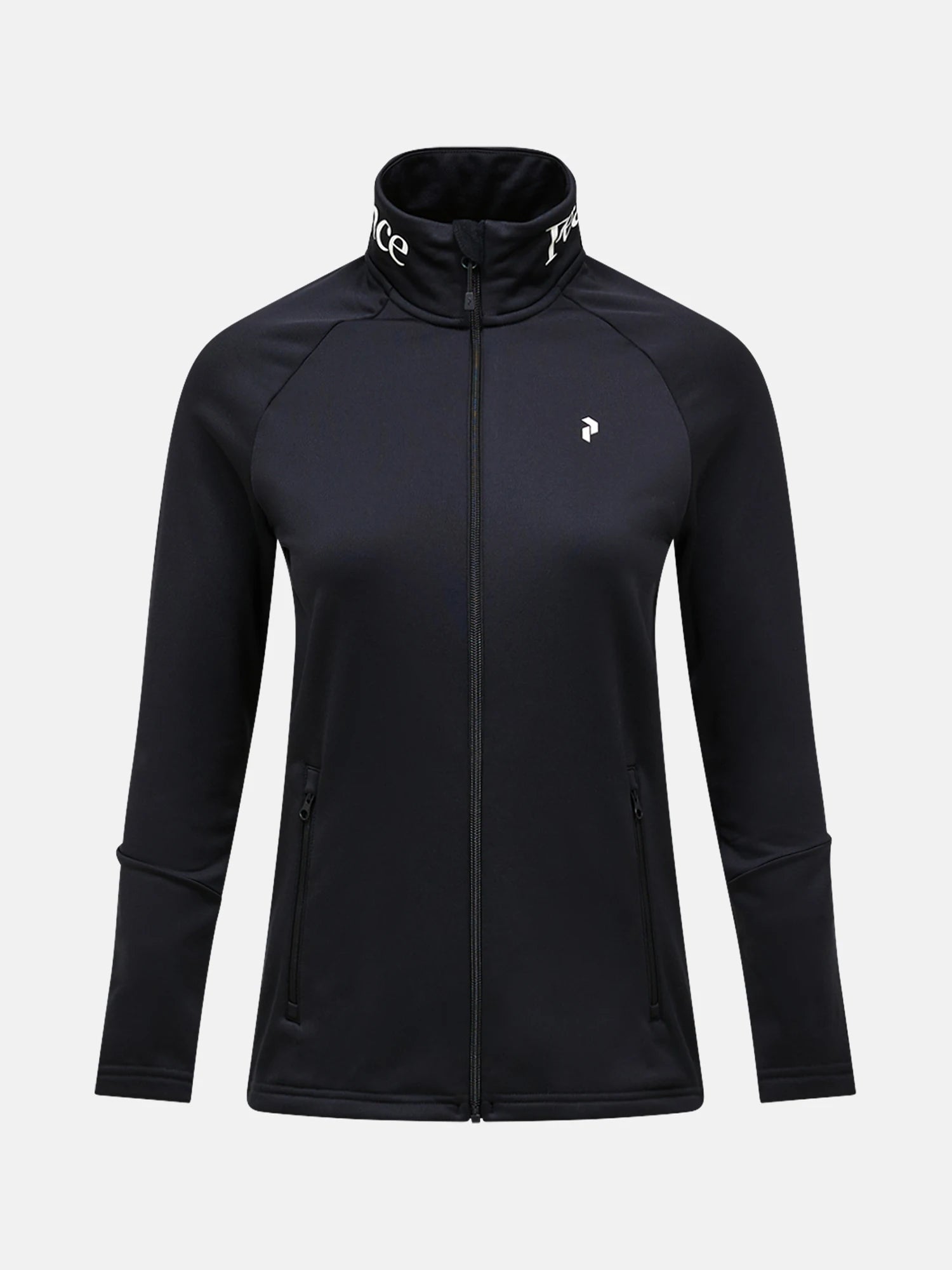 black/black Rider Essentials Mid Zip Jacket Wmn