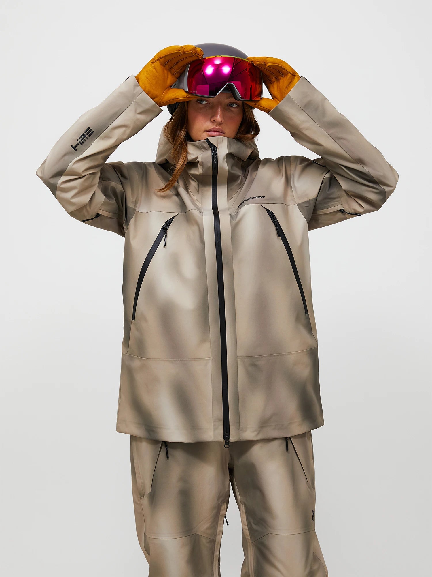 Edge 3L AOP Shell Jacket Wmn