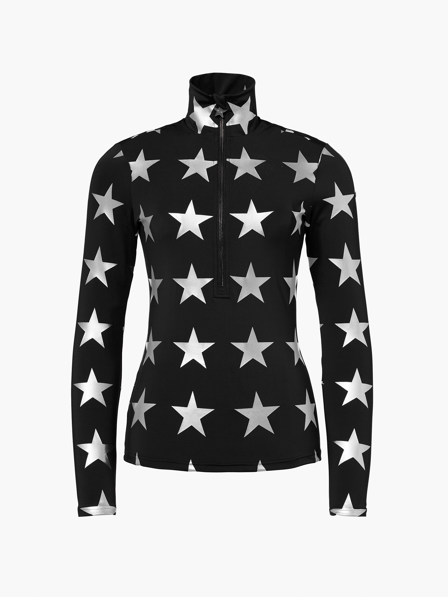 black/silver Lunaria Ski Pully W