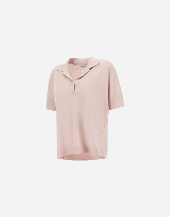 cipria Polo In Jersey Wmn