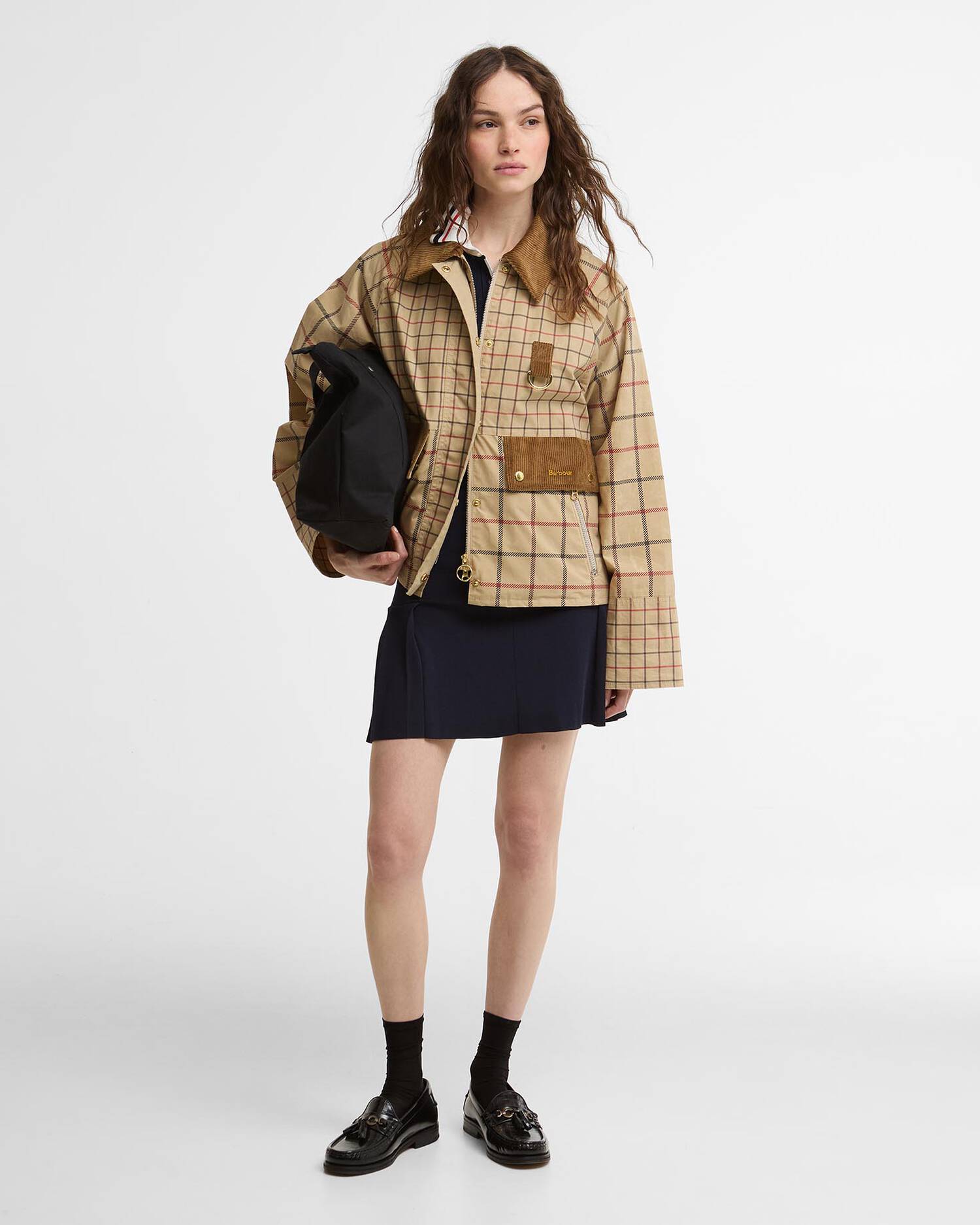 Mackworth Check Casual Jacket Wmn