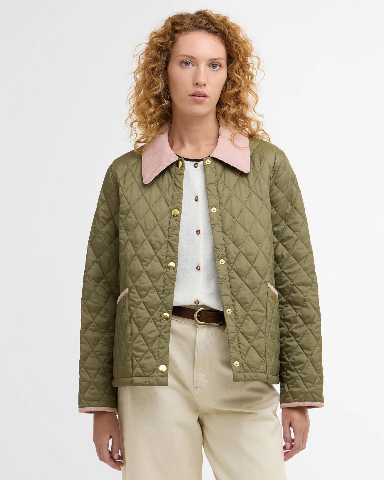 Icons Cropped Liddesdale Quilt Jacket Wmn