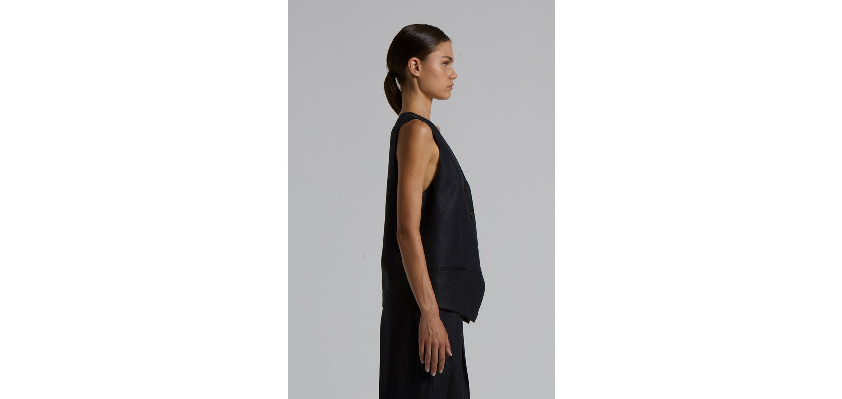 Gilet Dritto W