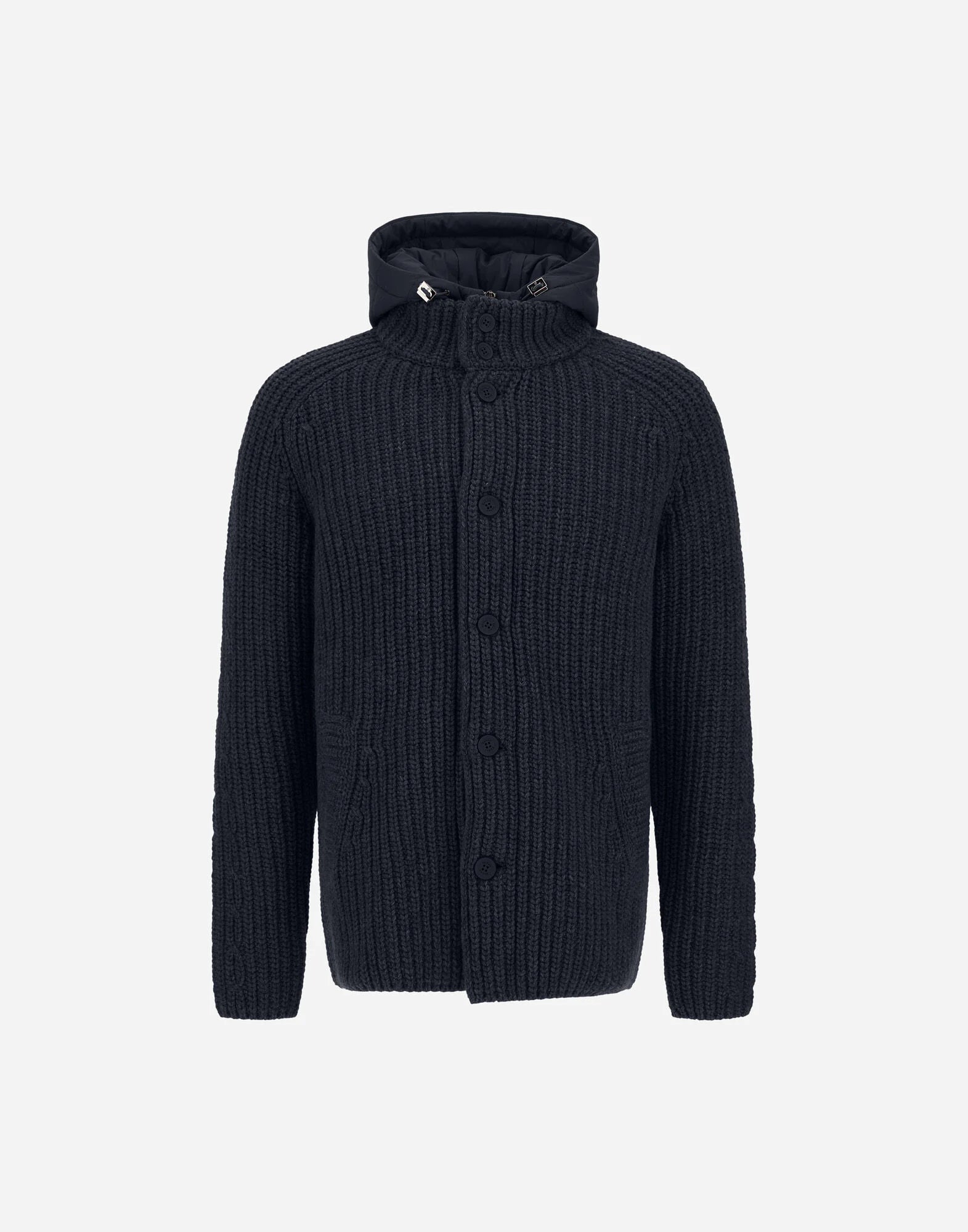 Wool Jacket Raised Texture Man