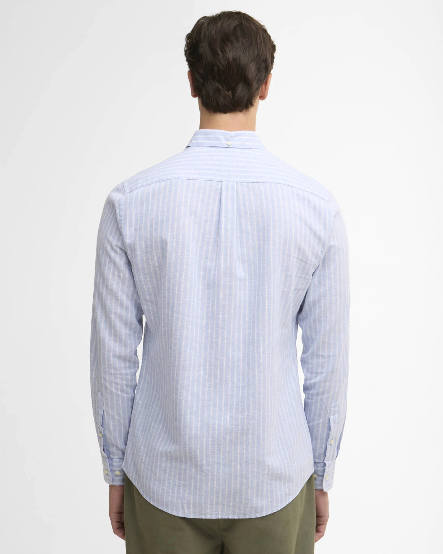 Nelson Striped Long-Sleeved Shirt Man