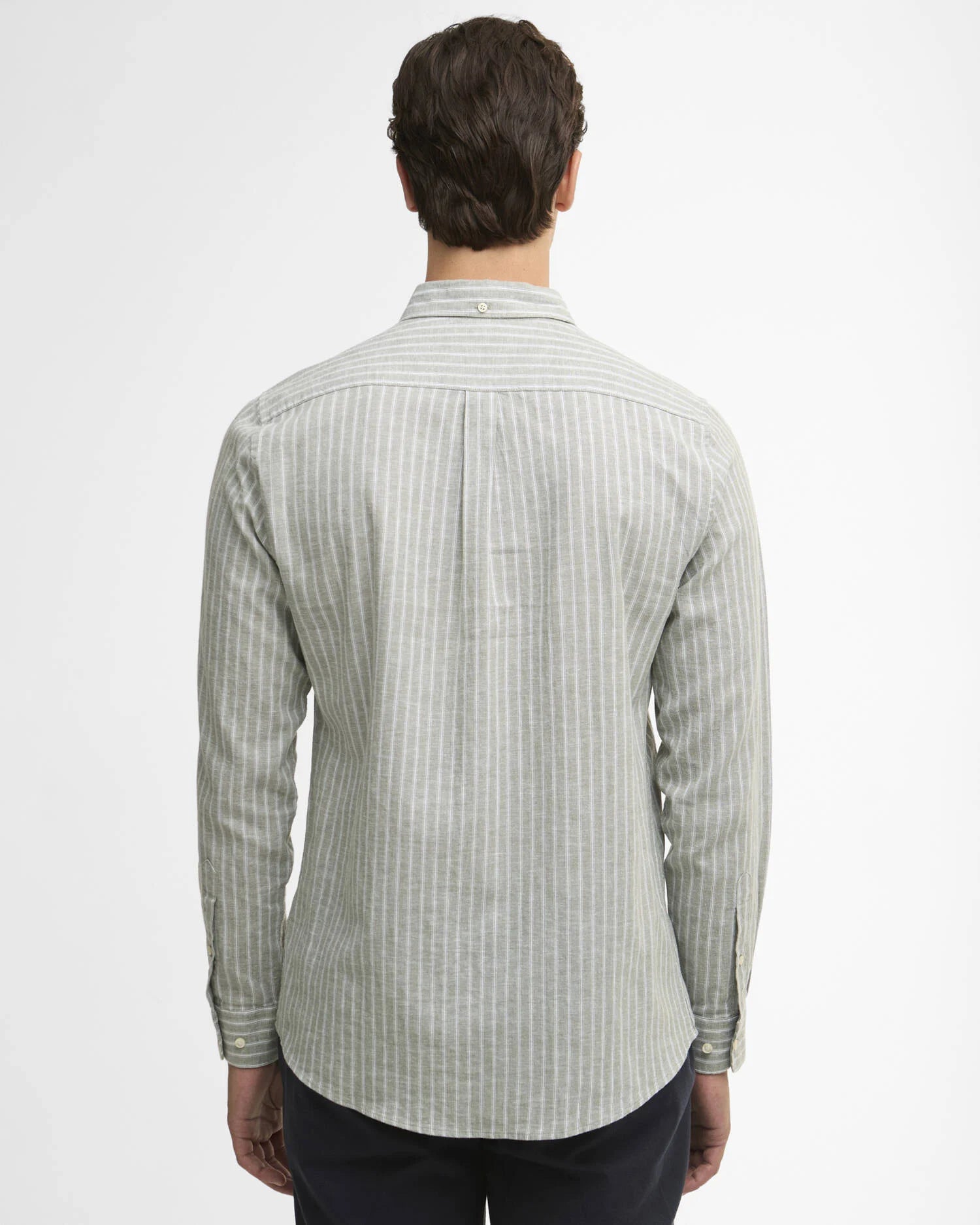 Nelson Striped Long-Sleeved Shirt Man