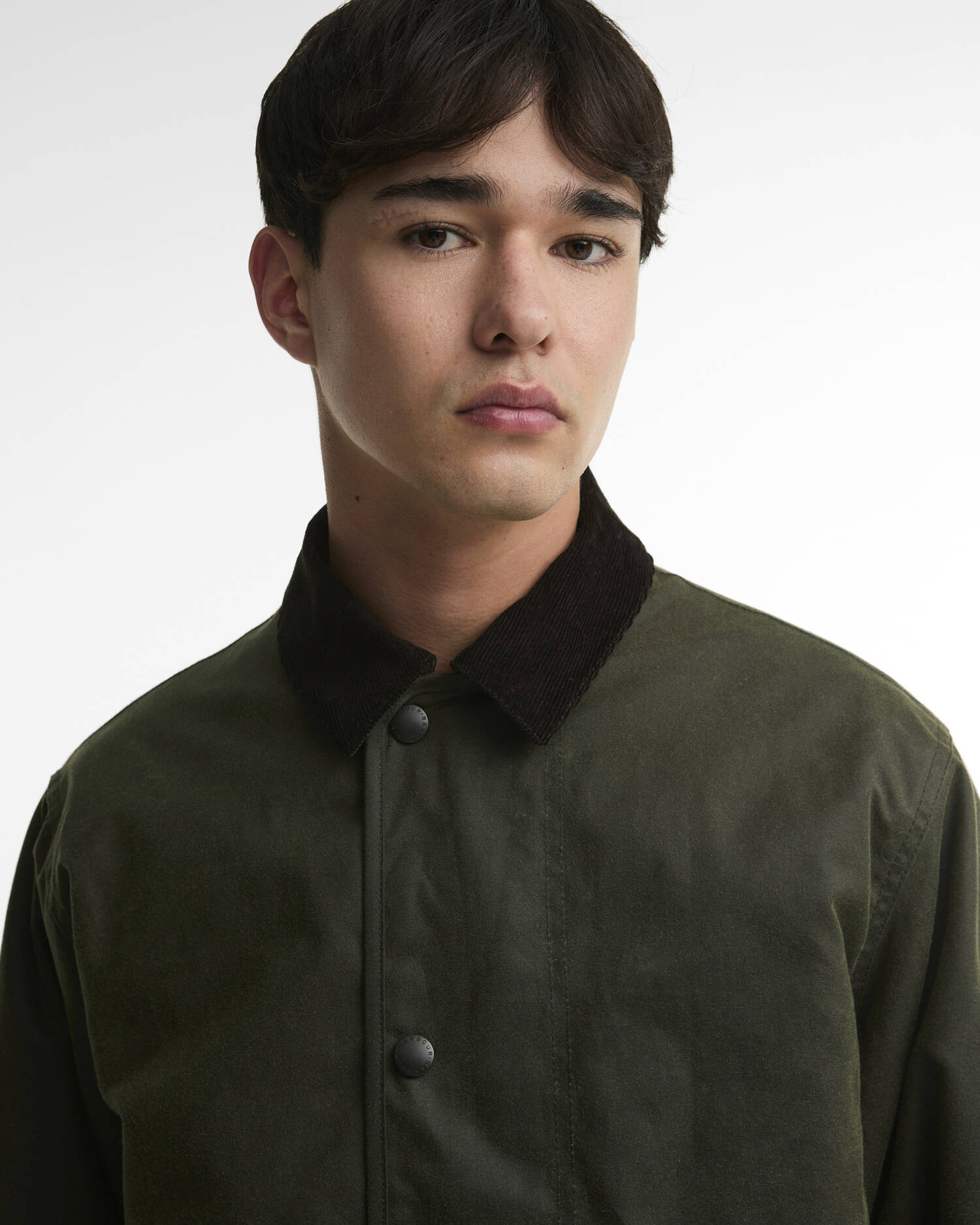Short Liddesdale Wax Jacket Man