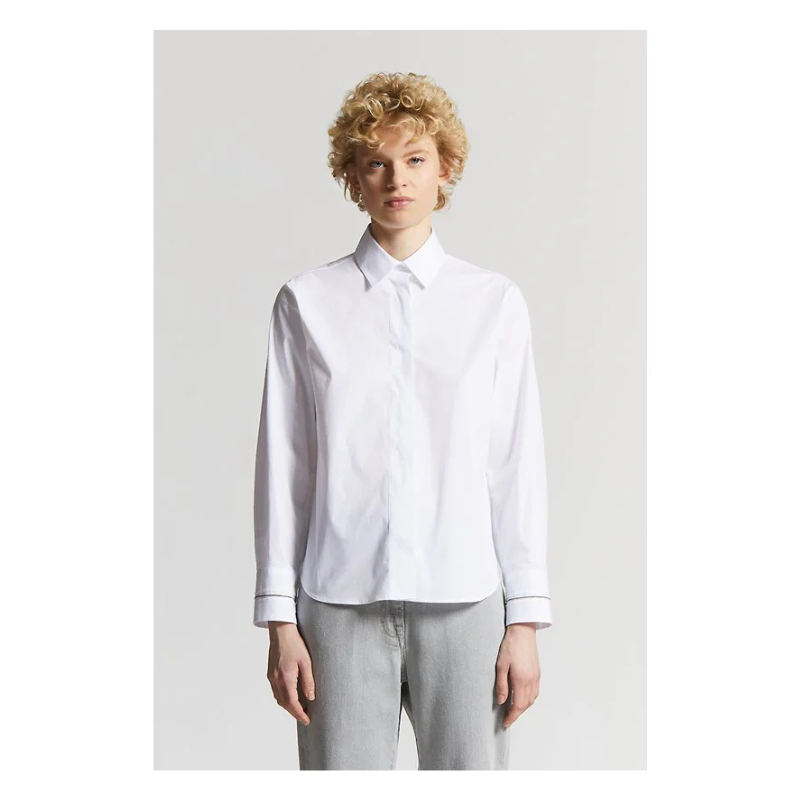 Camicia Popeline Stretch W