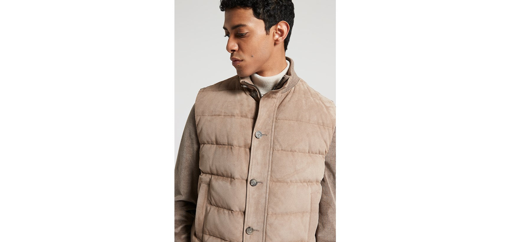 Gilet Suede e Flanella M