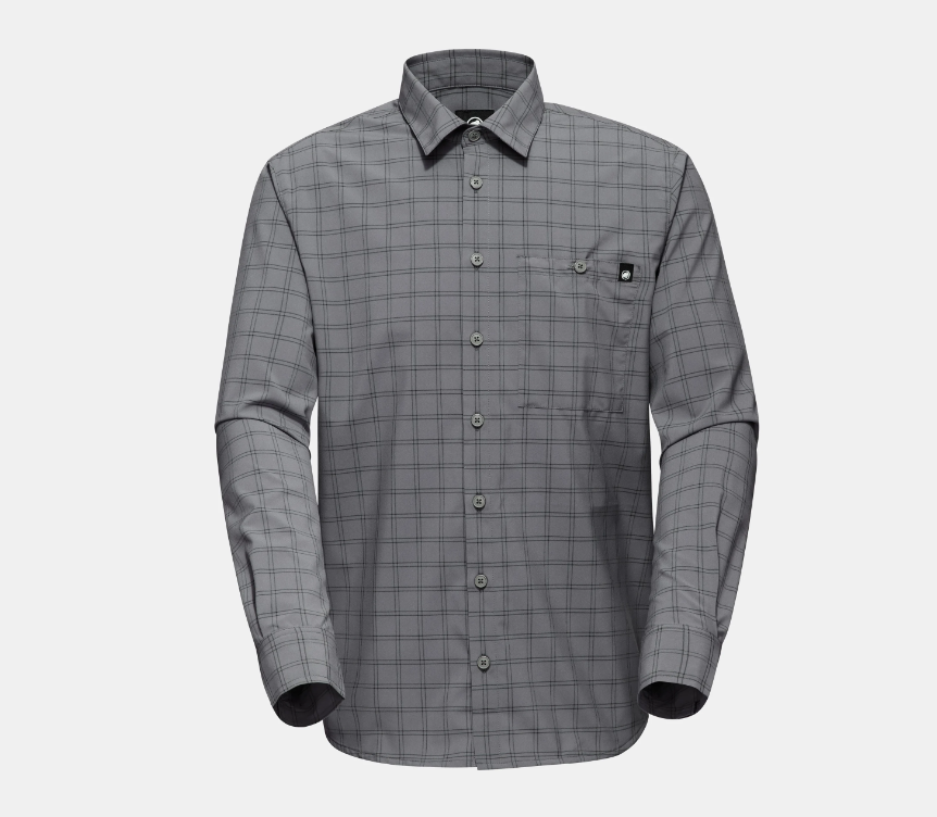 steel/black Lenni Longsleeve Shirt M