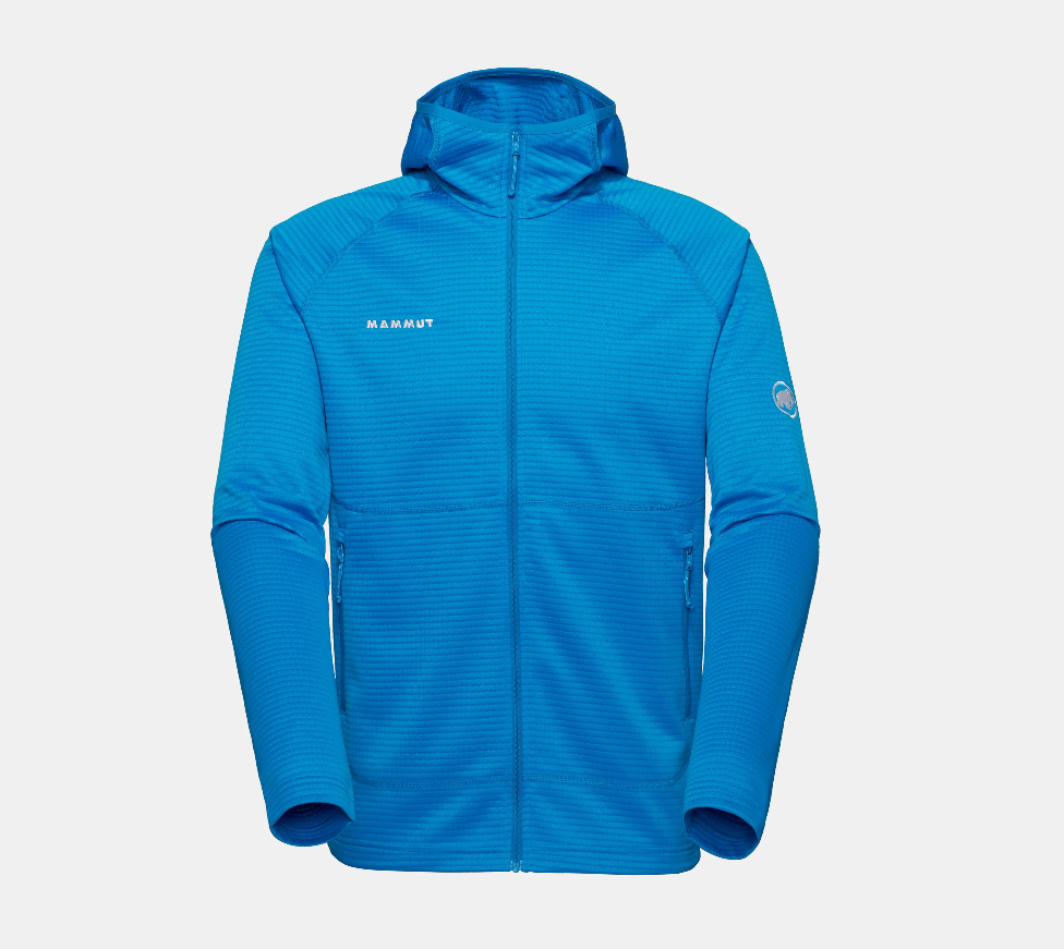 glacier blue Crag Ml Hooded Jacket Man