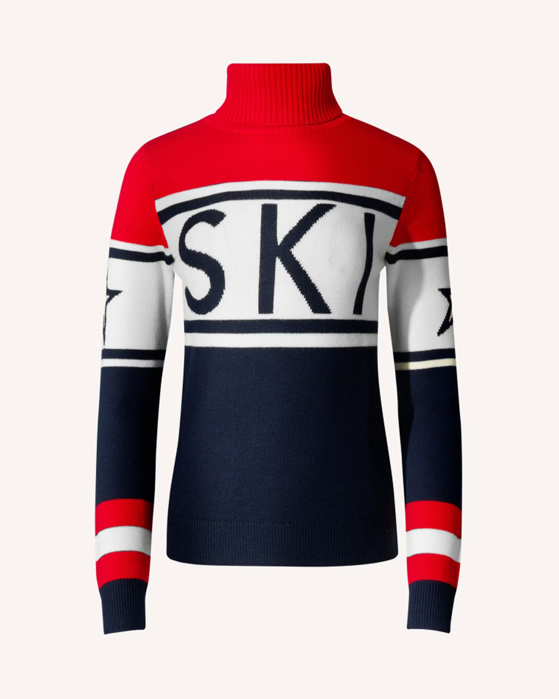 red & navy Schild Sweater W