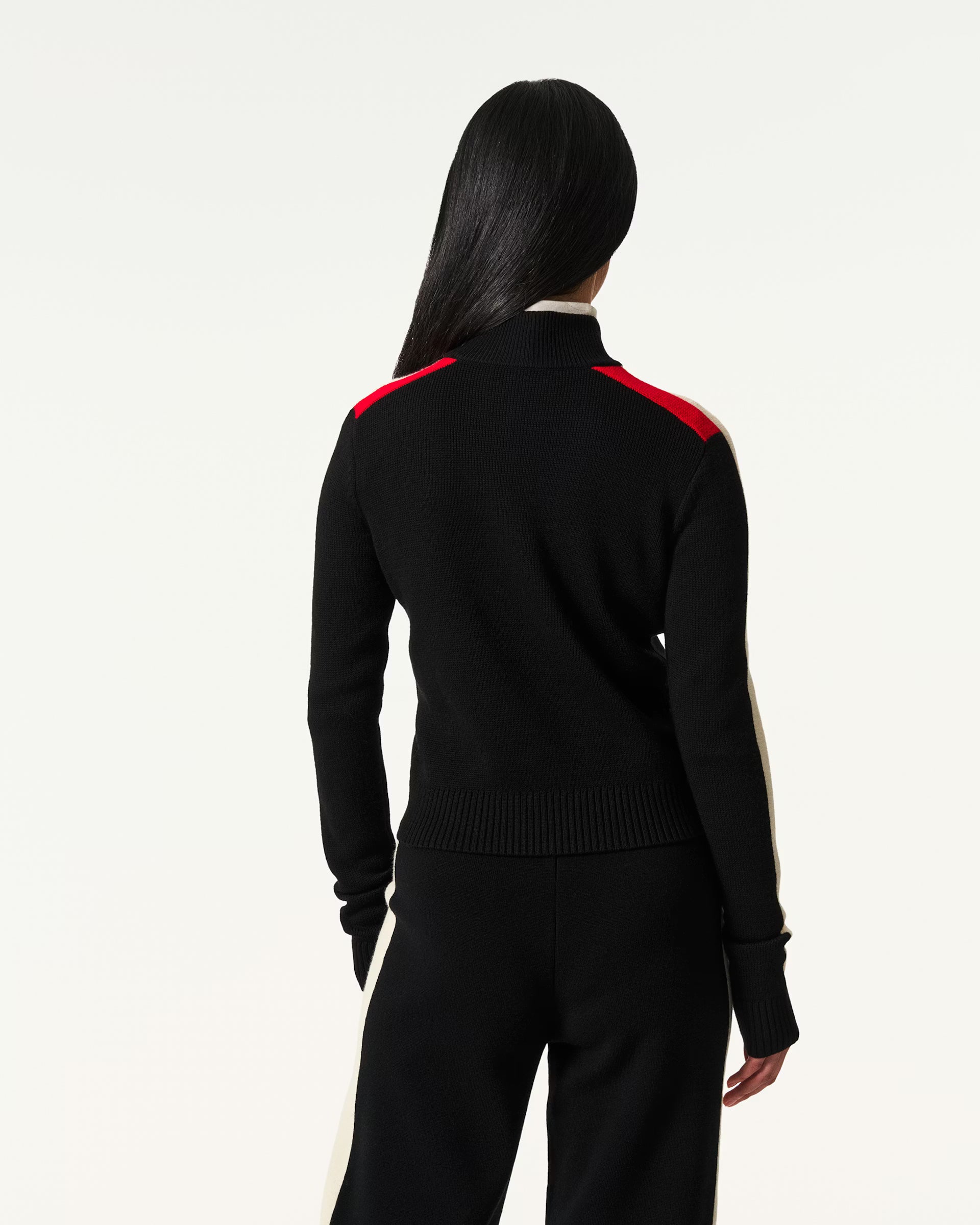 La Tour 1/4 Zip Sweater W