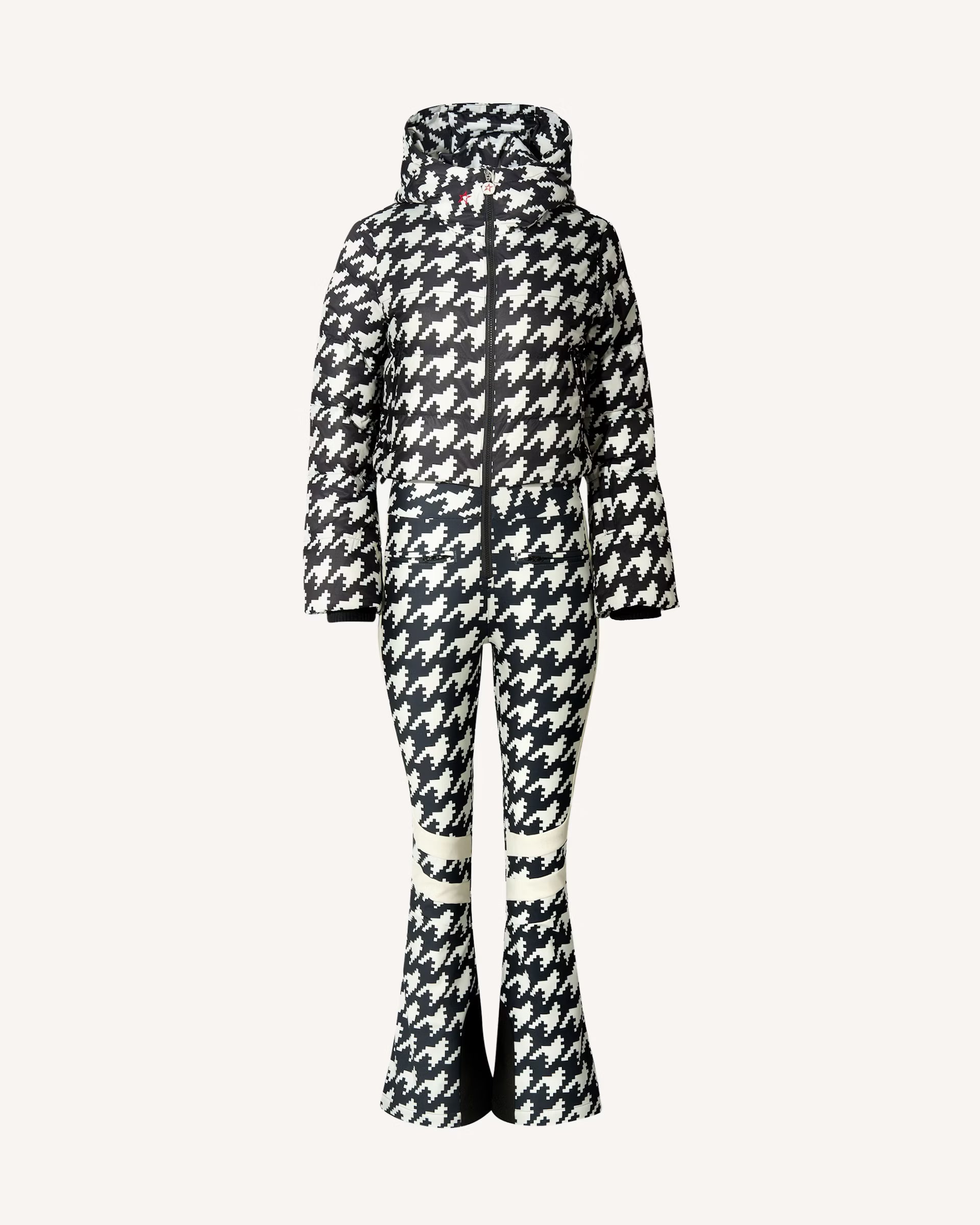 Polar Flare Ski Suit Print W