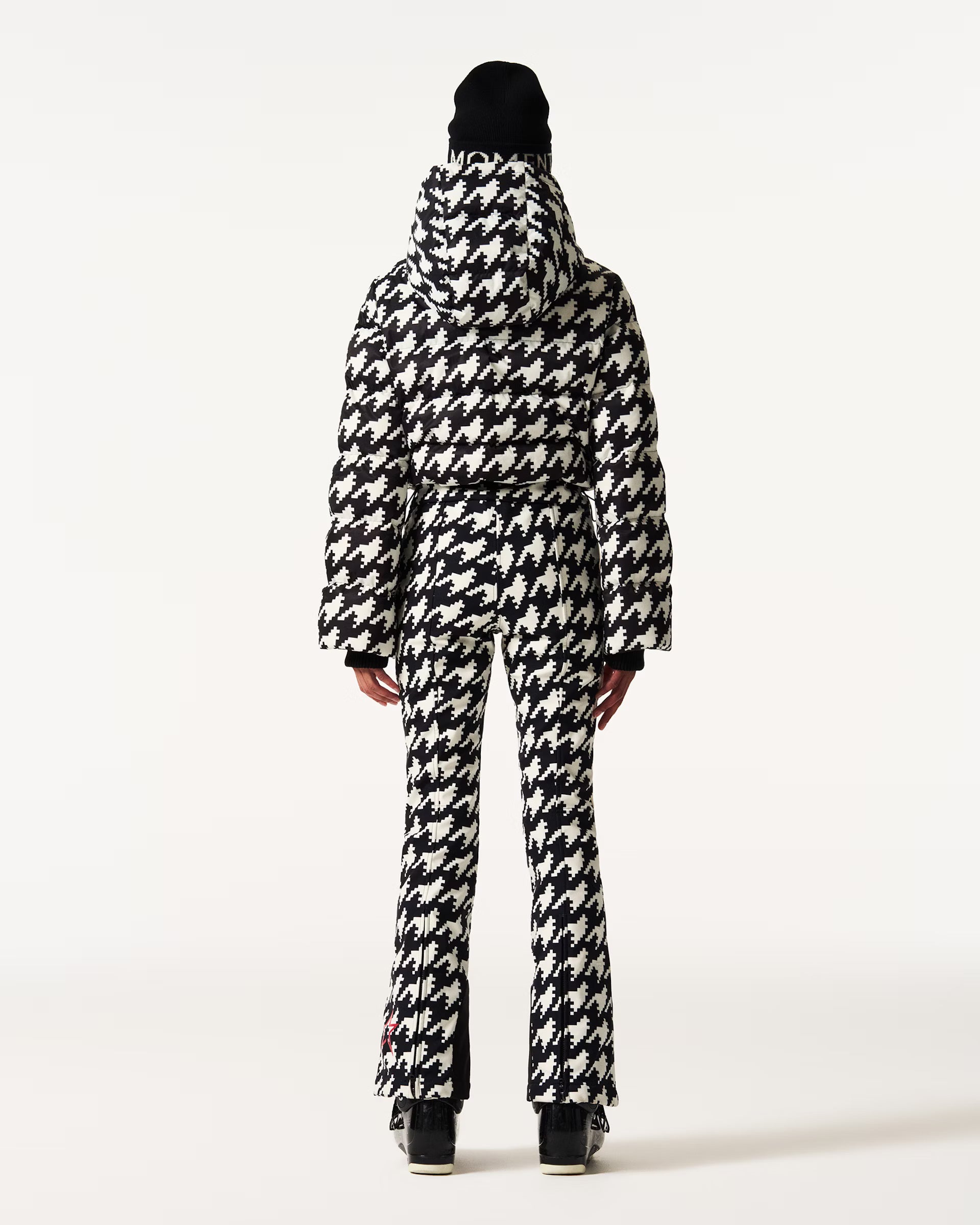 Polar Flare Ski Suit Print W