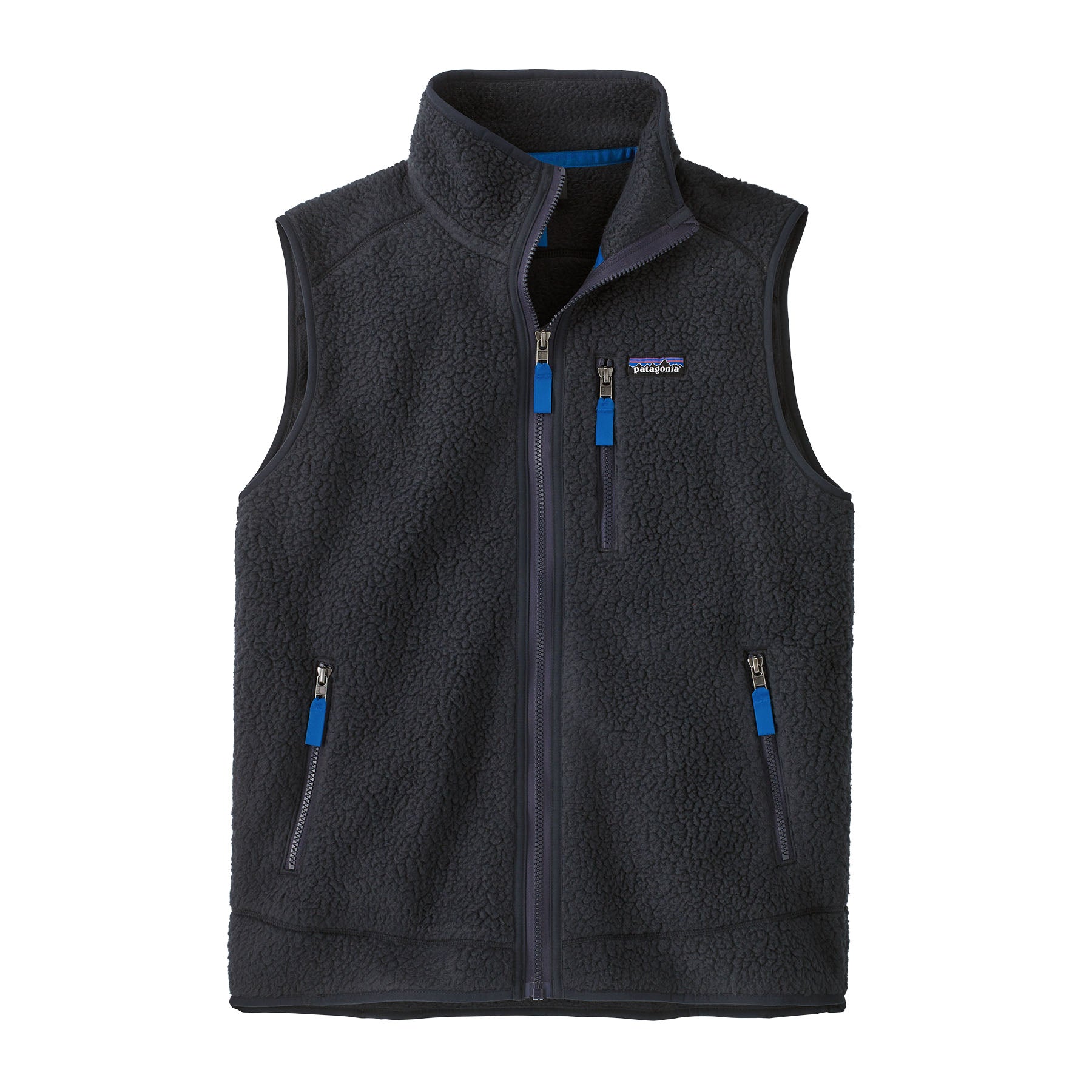 pitch blue/endless blue Retro Pile Vest M