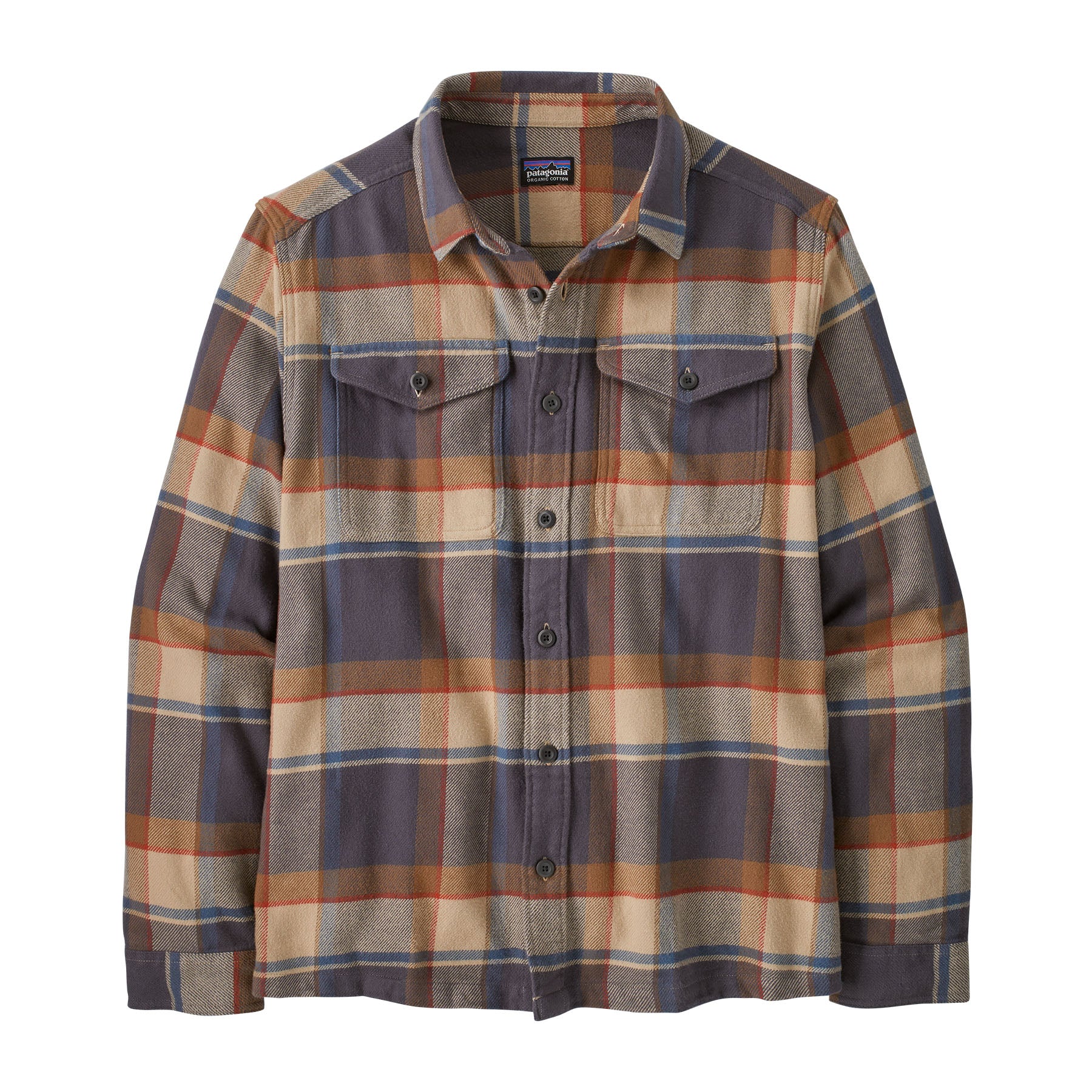 sunrise ridge: forge grey Fjord Flannel Shirt M