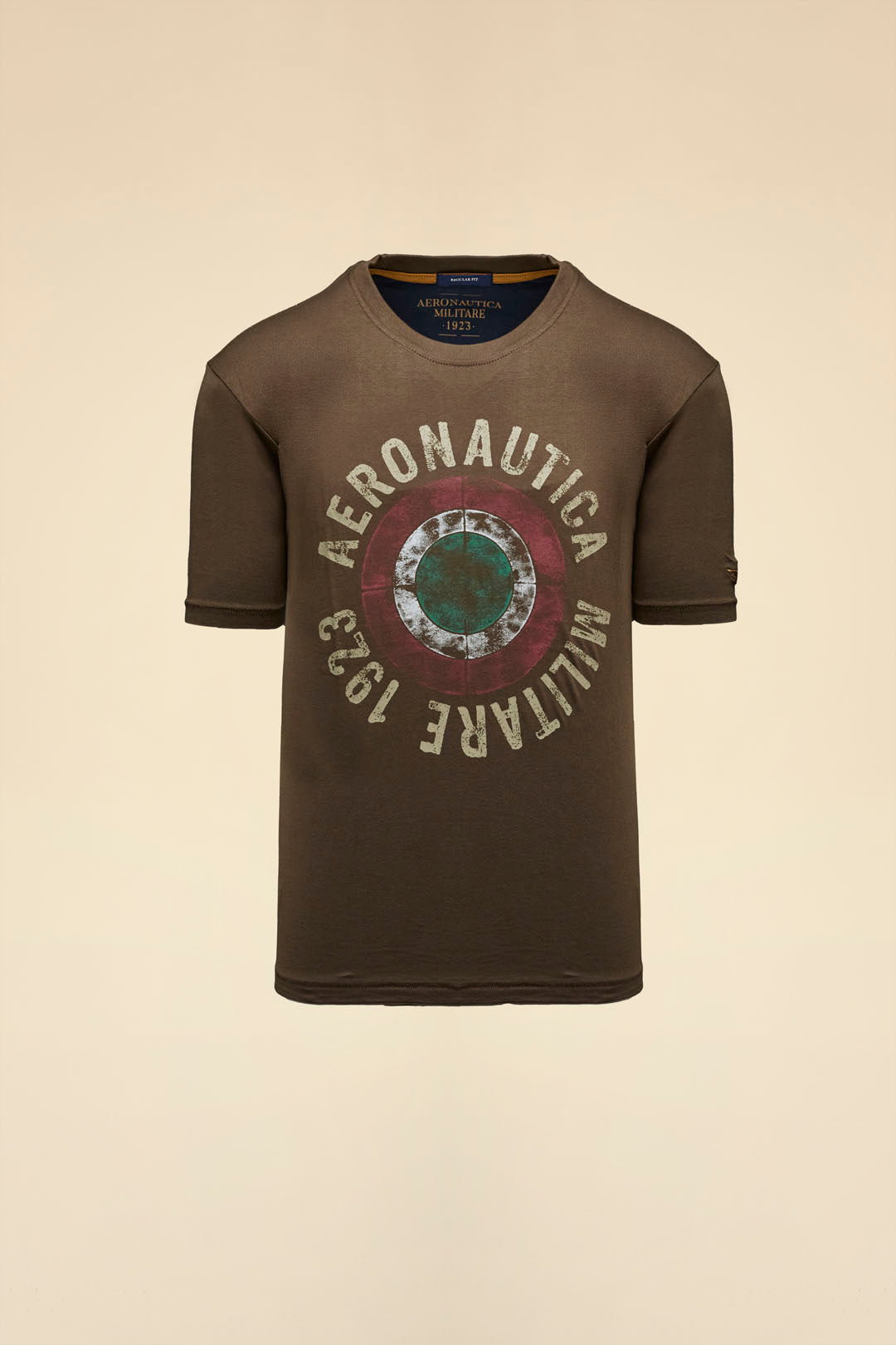 Cotton T-shirt With Tricolour Cockade Man