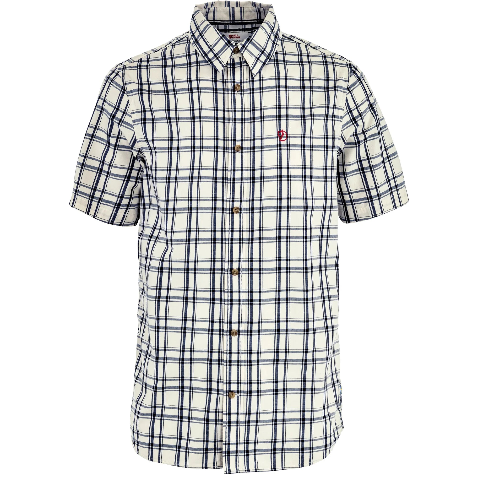 chalk white/dark navy Övik Lite Shirt SS Man
