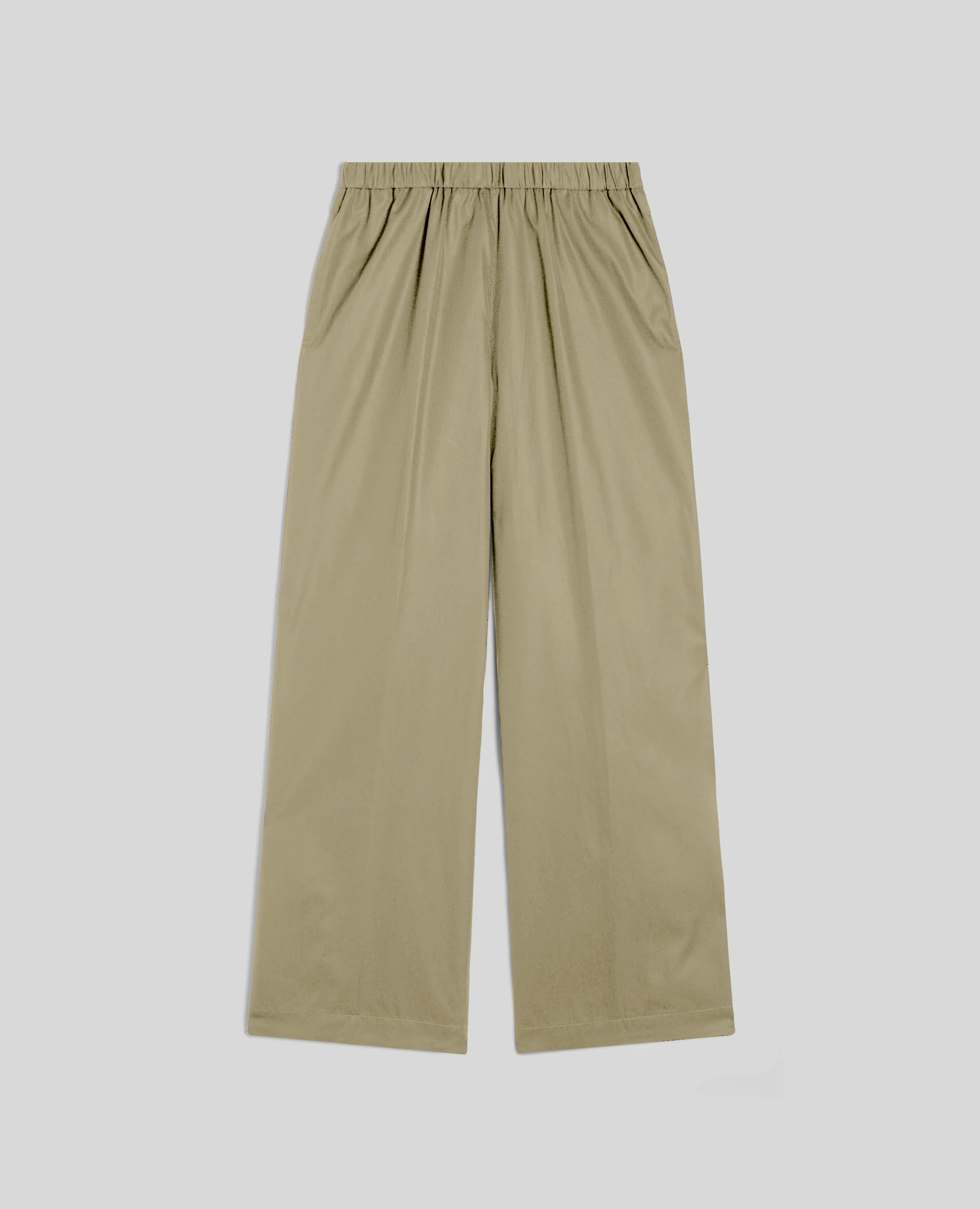 Cotton Poplin Trousers W