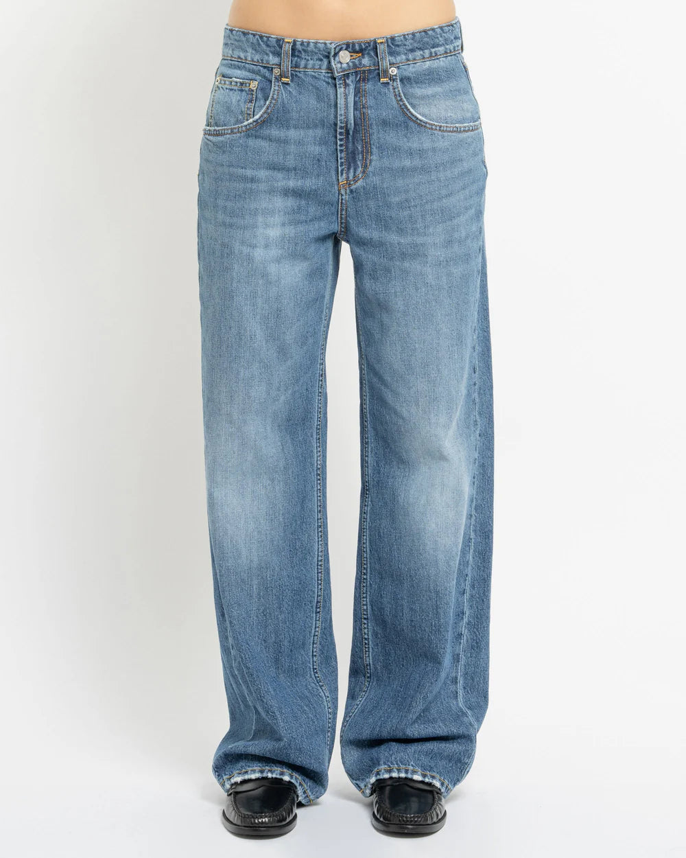 Pop Jeans Wide Leg Blu W