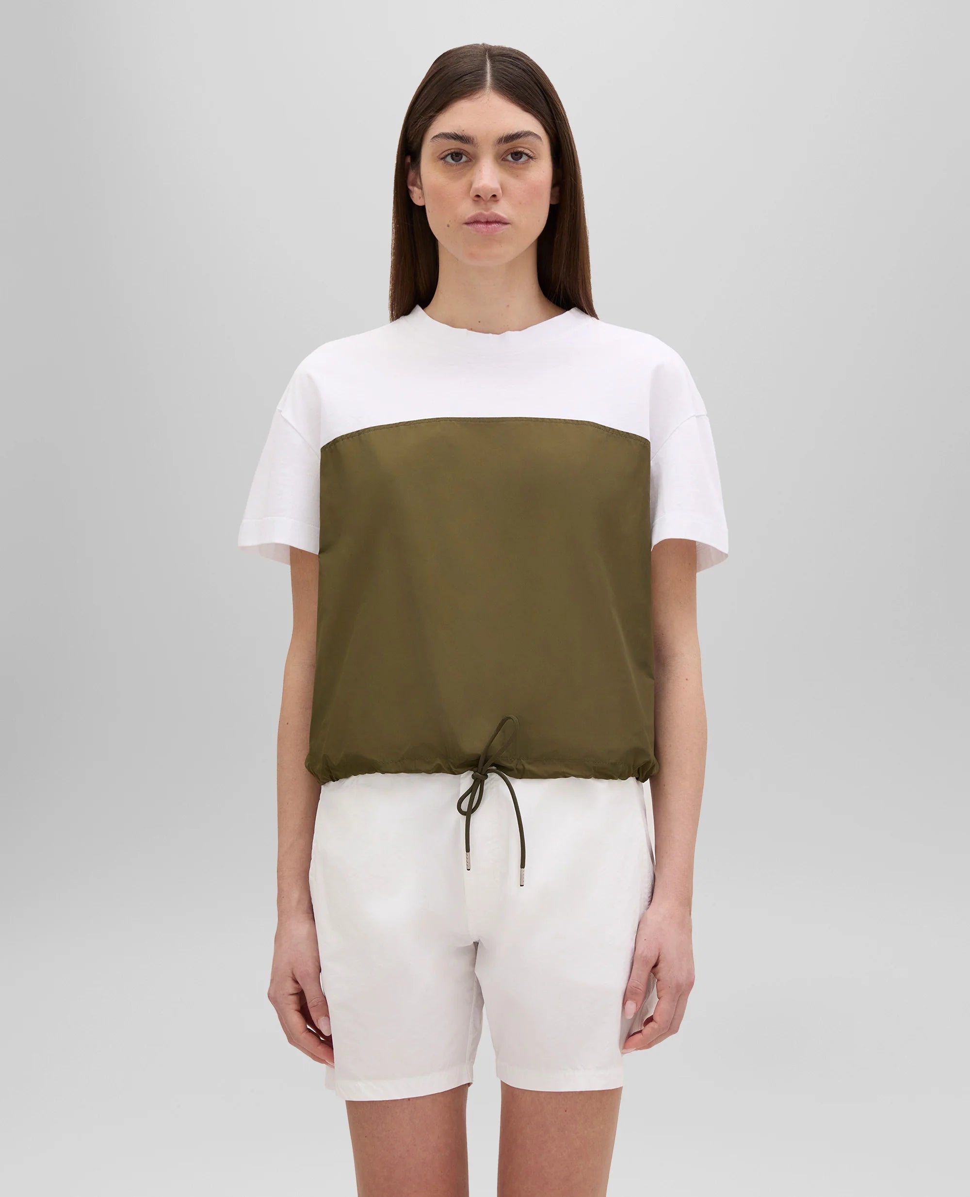 Kani Bi-Material T-shirt W