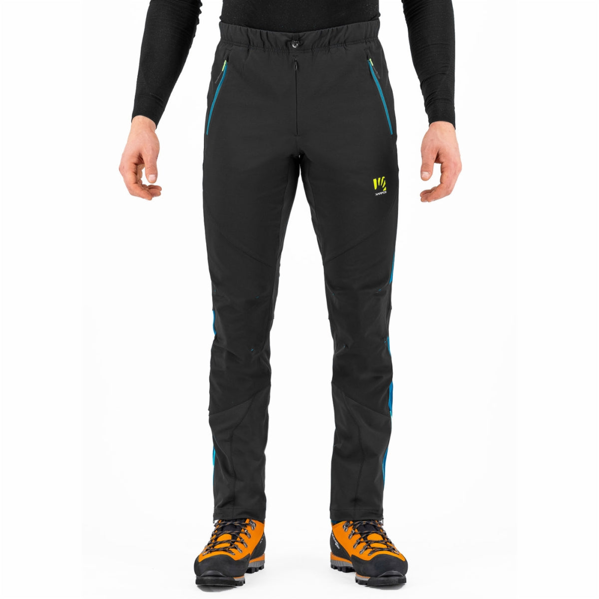 Cevedale Evo Pant Black/Blue Man | BOTËGHES LAGAZOI