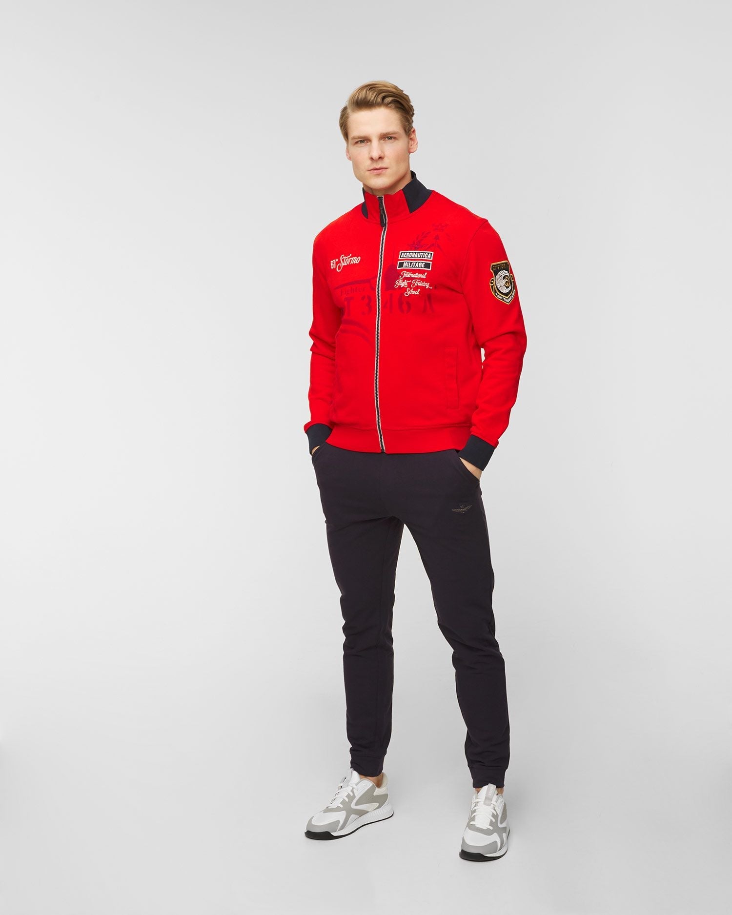 15th Wing Embroidered Sweatshirt M