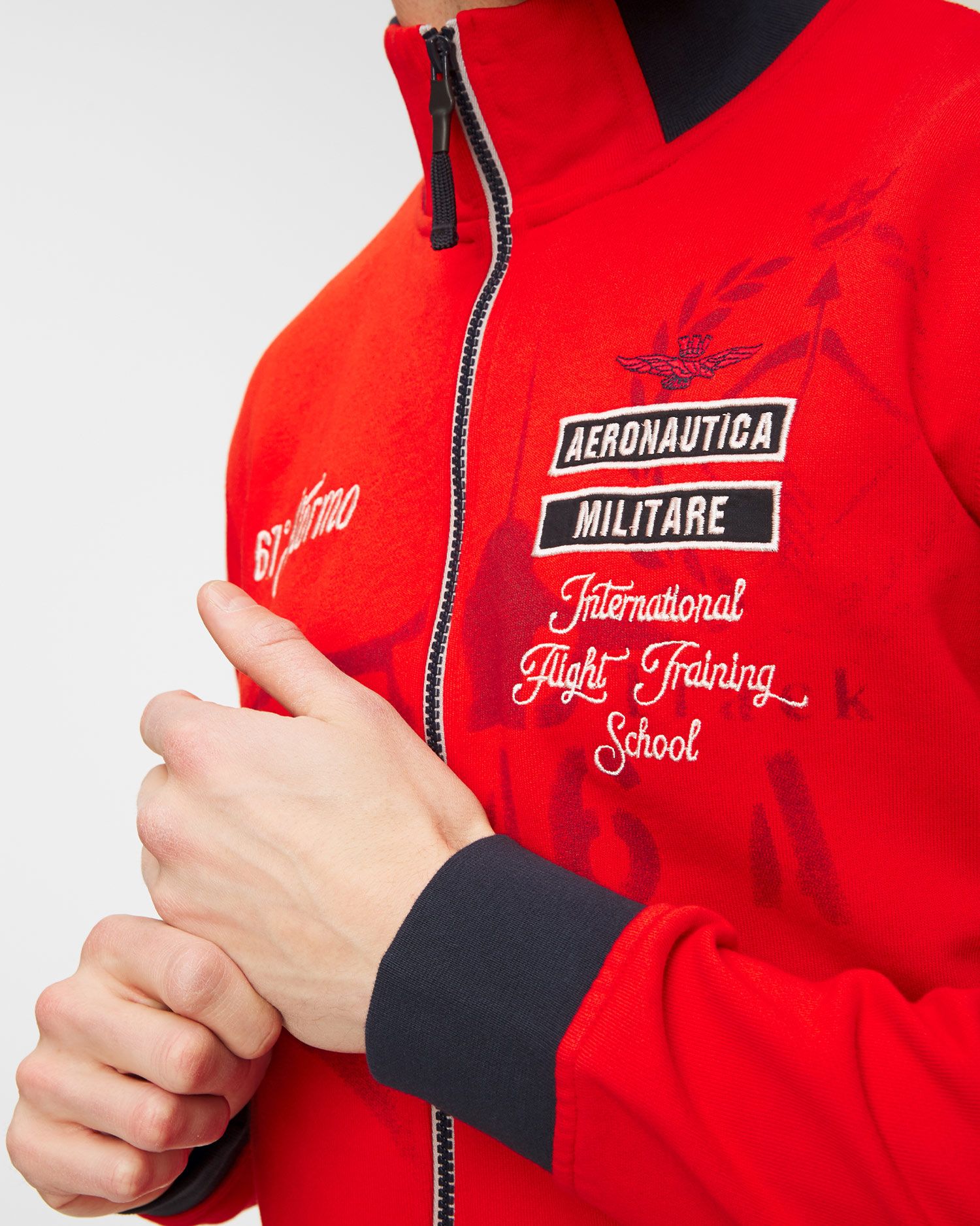 15th Wing Embroidered Sweatshirt M