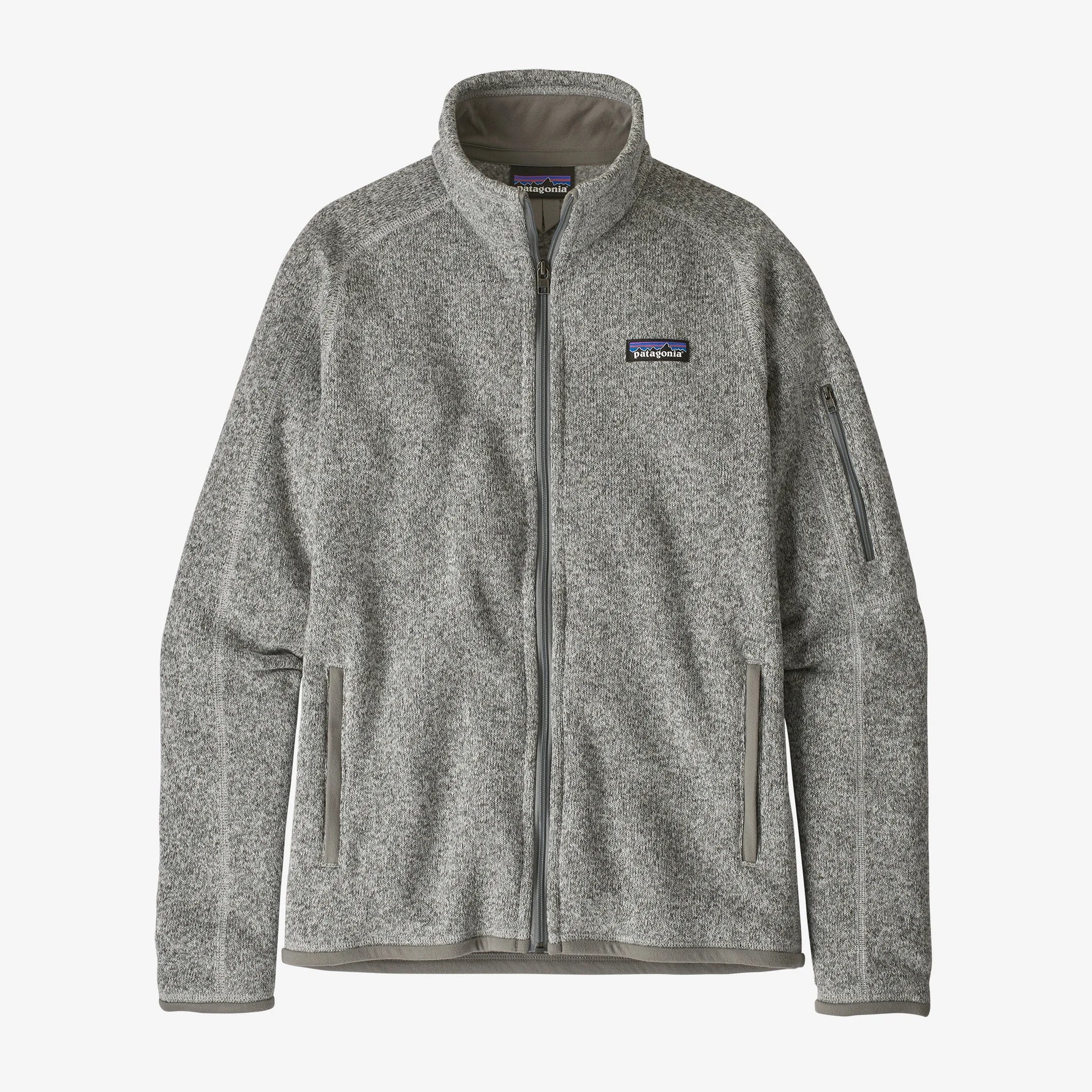 birch white Better Sweater Jacket Women | BOTËGHES LAGAZOI